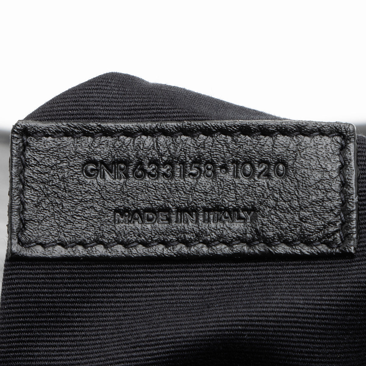 Saint Laurent Crinkled Calfskin Monogram Niki Medium Shoulder Bag