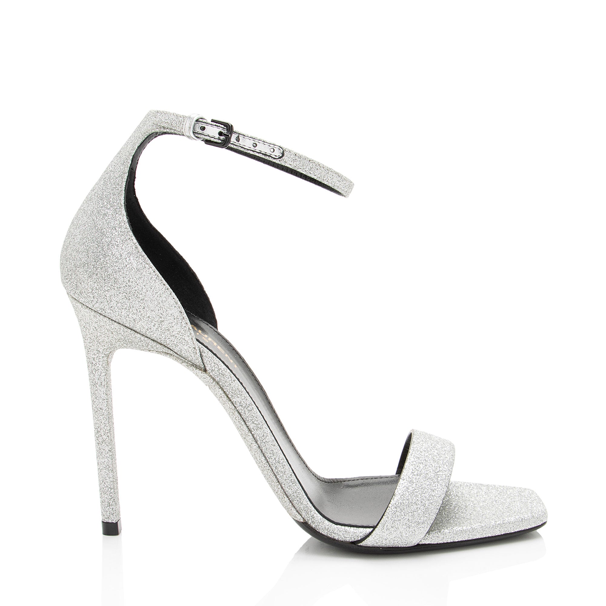 Saint Laurent Glitter Amber Sandals - Size 8.5 / 38.5