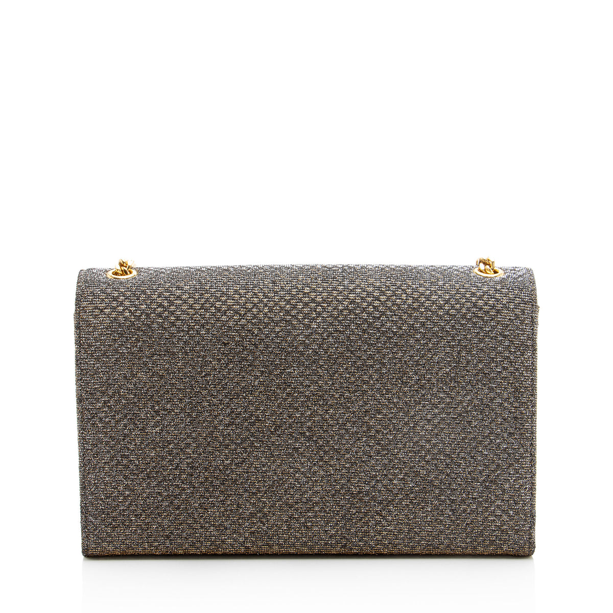 Saint Laurent Glitter Monogram Kate Tassel Medium Shoulder Bag