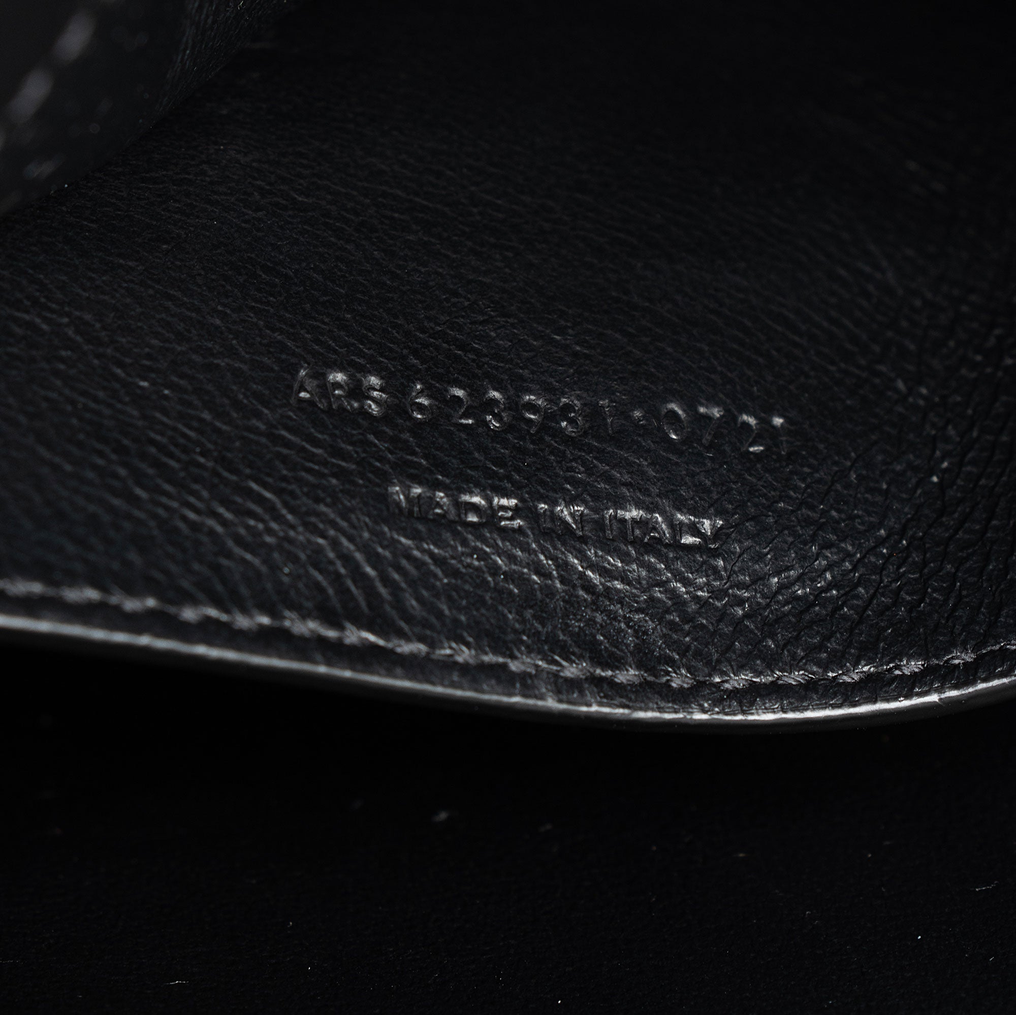 Saint Laurent Grain de Poudre Monogram Cassandra Medium Top Handle