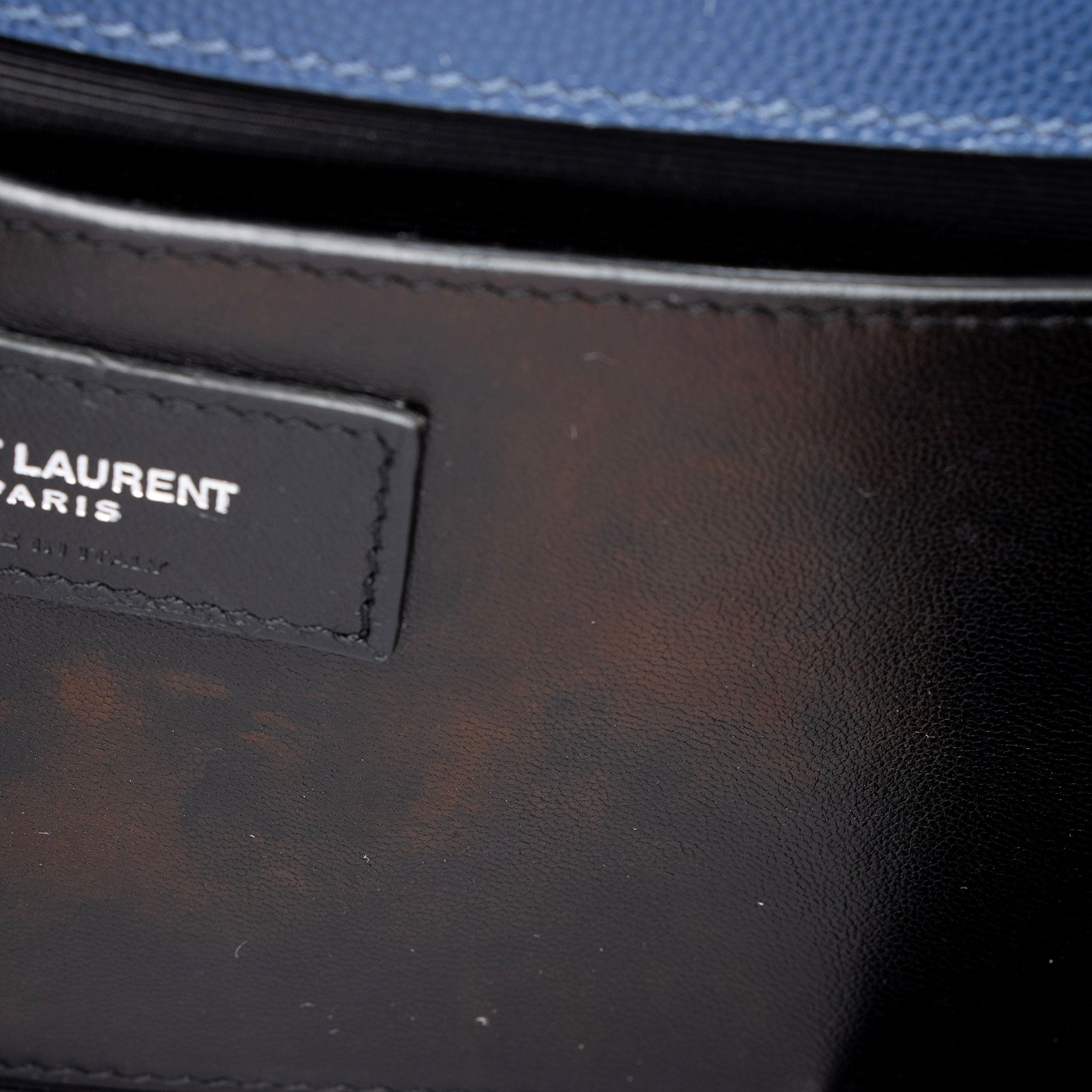 Saint Laurent Grain de Poudre Monogram Kate Medium Shoulder Bag
