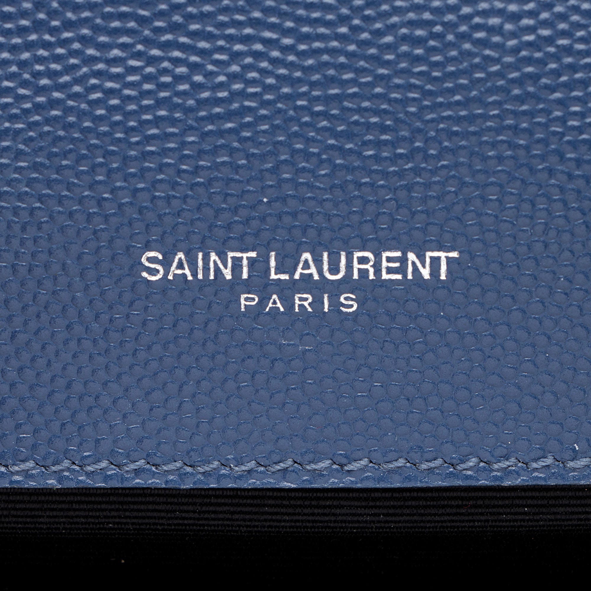 Saint Laurent Grain de Poudre Monogram Kate Medium Shoulder Bag