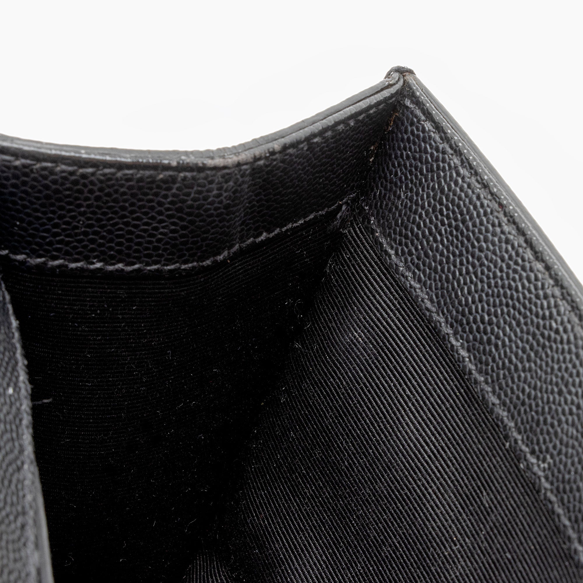 Saint Laurent Grain de Poudre Monogram Kate Small Crossbody Bag (SHF-rdtvvN)