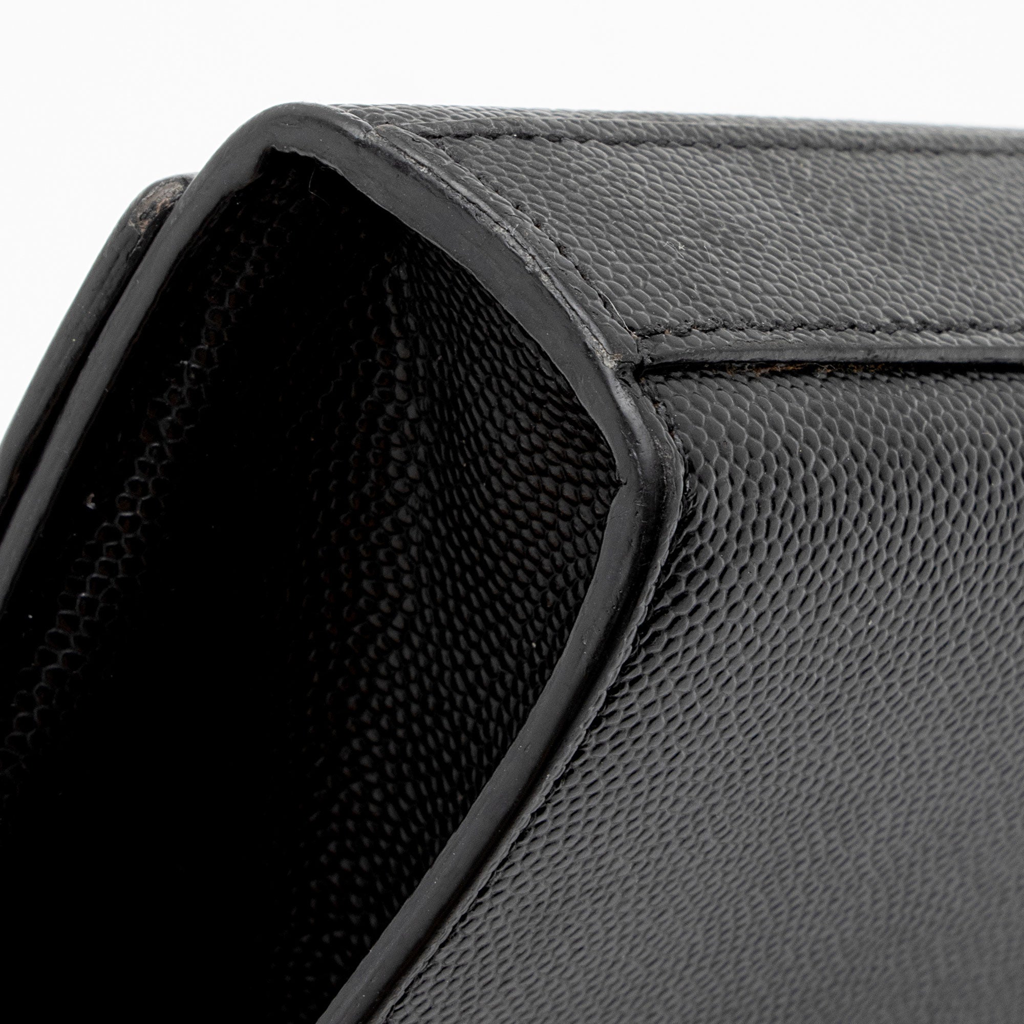 Saint Laurent Grain de Poudre Monogram Kate Small Crossbody Bag (SHF-rdtvvN)