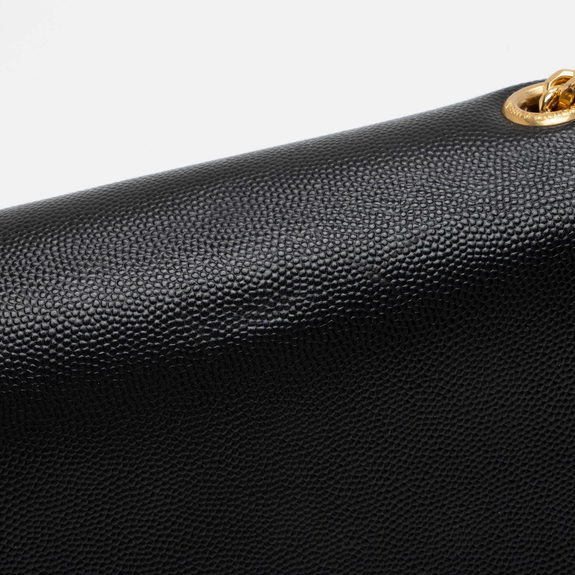 Saint Laurent Grain de Poudre Monogram Kate Small Crossbody (SHF-C8kcKX)