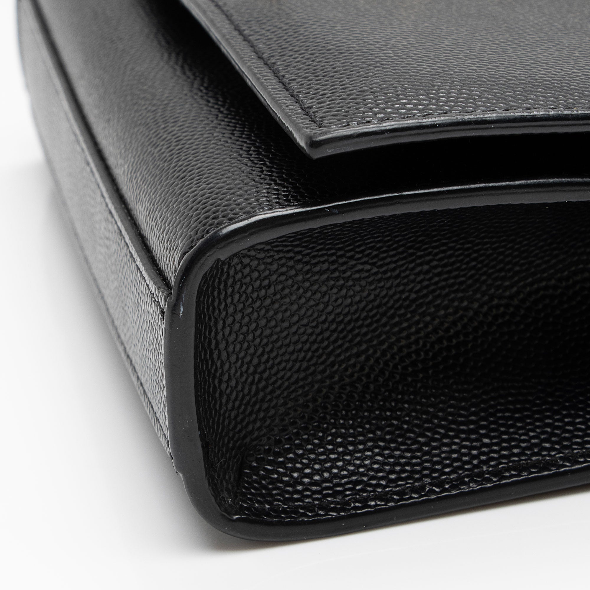 Saint Laurent Grain de Poudre Monogram Kate Small Crossbody (SHF-C8kcKX)