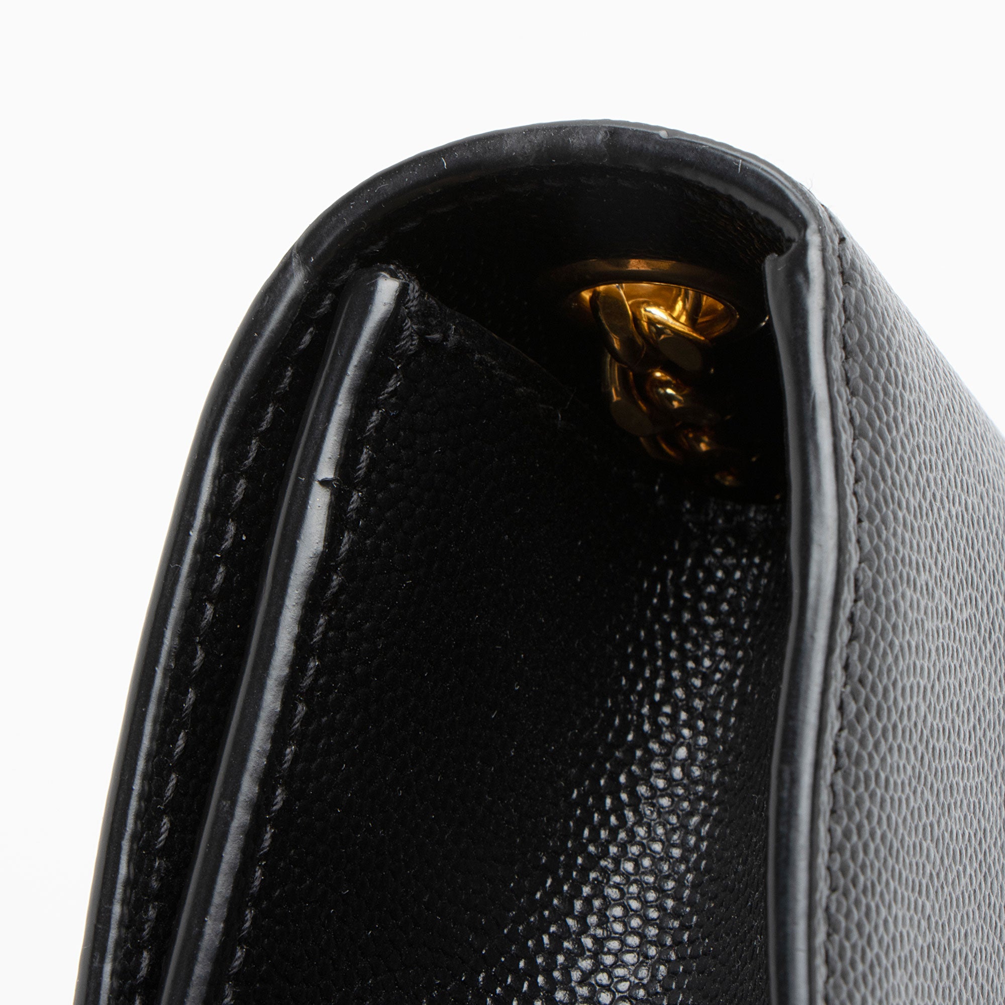 Saint Laurent Grain de Poudre Monogram Kate Small Shoulder Bag (SHF-TDZTnZ)