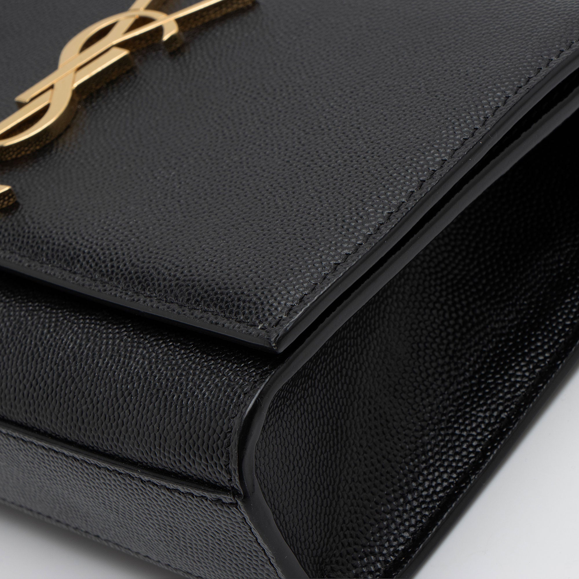 Saint Laurent Grain de Poudre Monogram Kate Small Shoulder Bag (SHF-TDZTnZ)