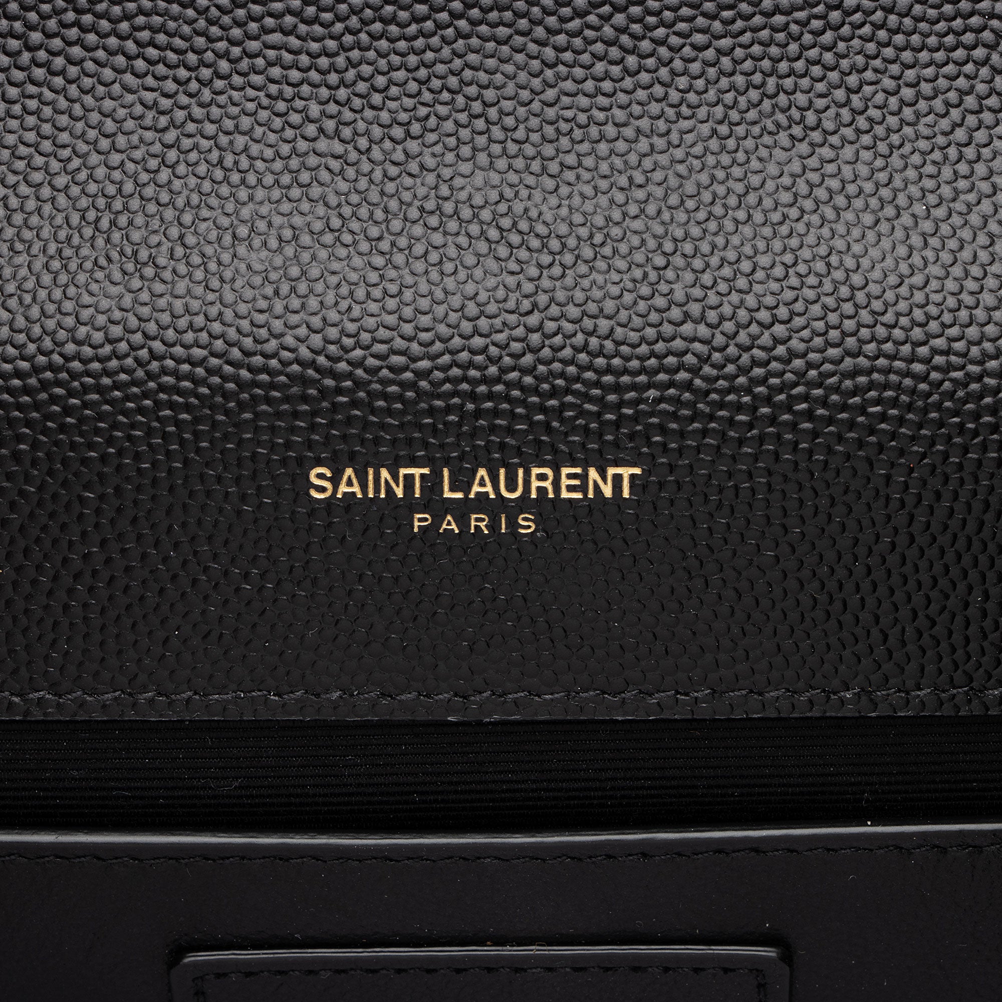 Saint Laurent Grain de Poudre Monogram Kate Tassel Medium Shoulder Bag (SHF-u9Ndoz)