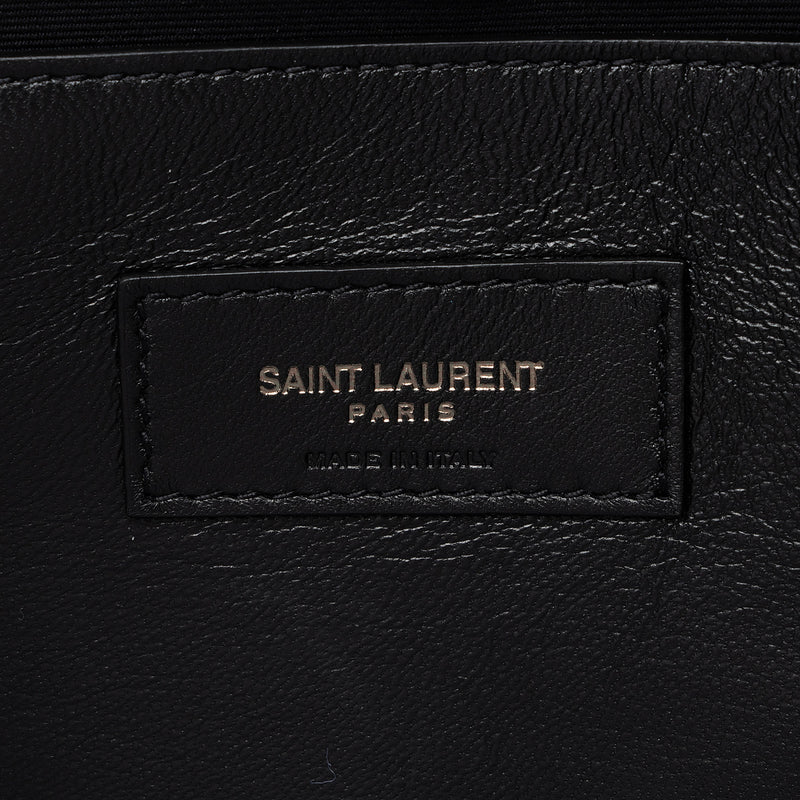 Saint Laurent Grain de Poudre West Hollywood Medium Flap Bag (SHF-kqRhuF)