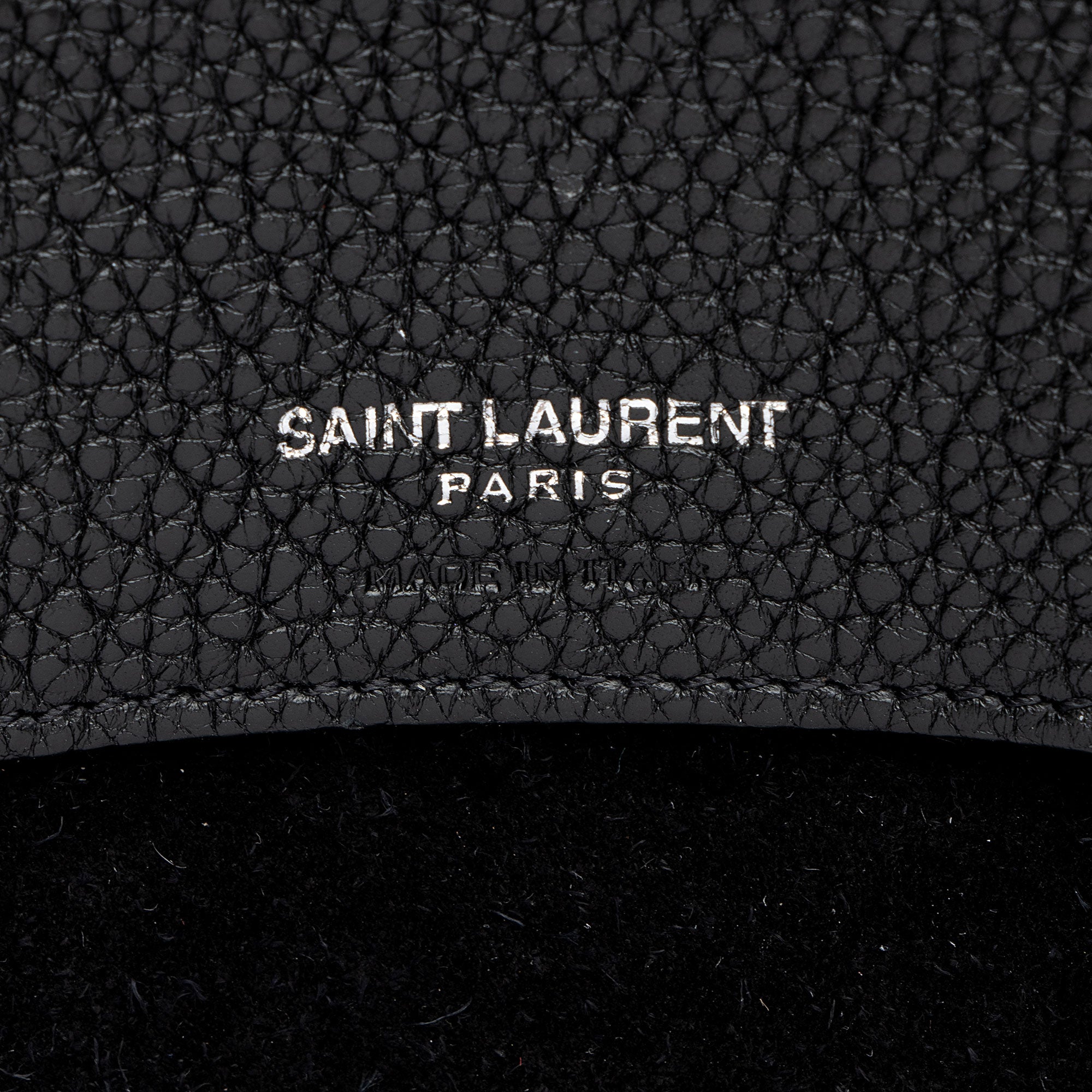 Saint Laurent Grained Calfskin Sac De Jour Supple Medium Tote
