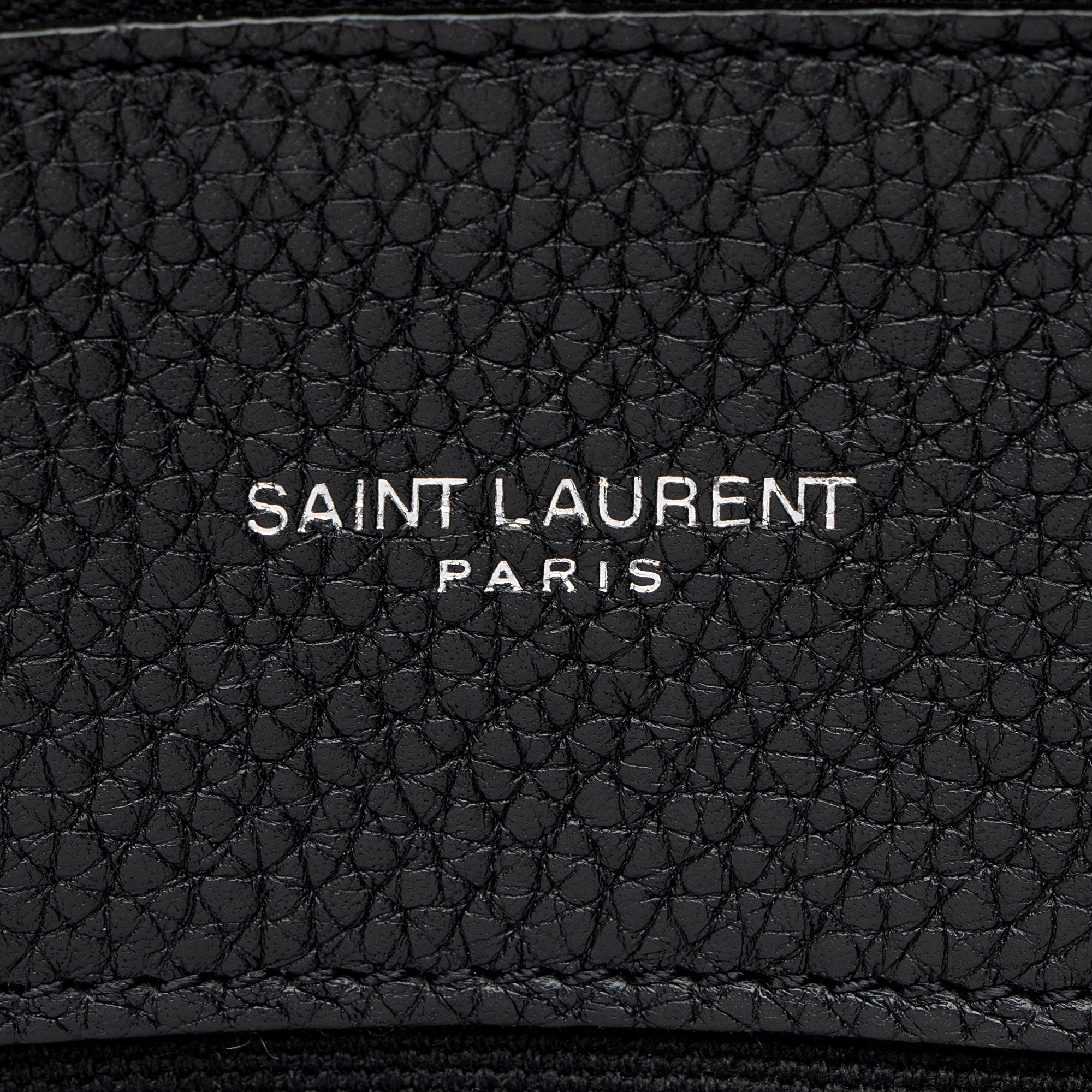Saint Laurent Grained Calfskin Sac De Jour Supple Medium Tote