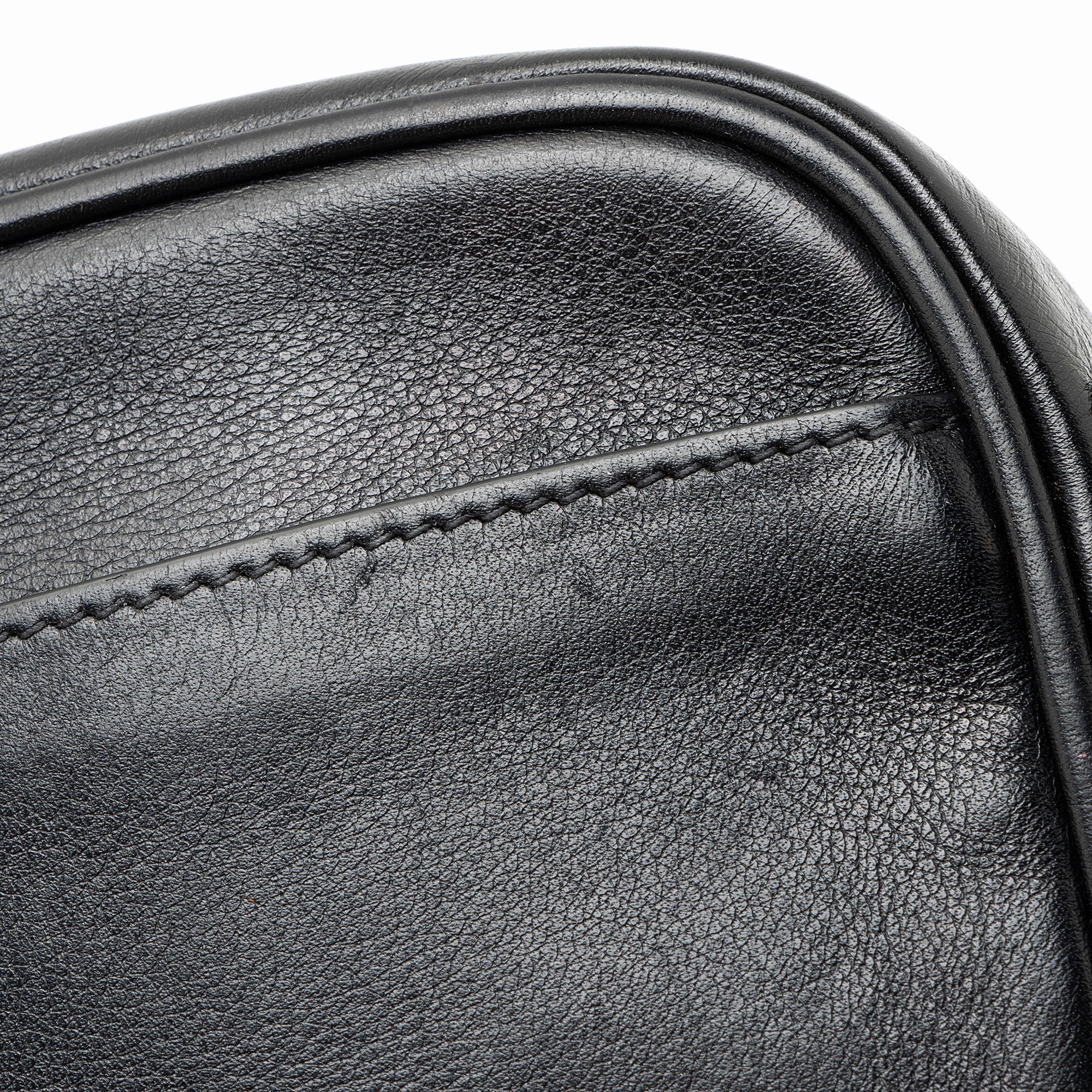 Saint Laurent Heart Studded Leather Monogram Blogger Bag