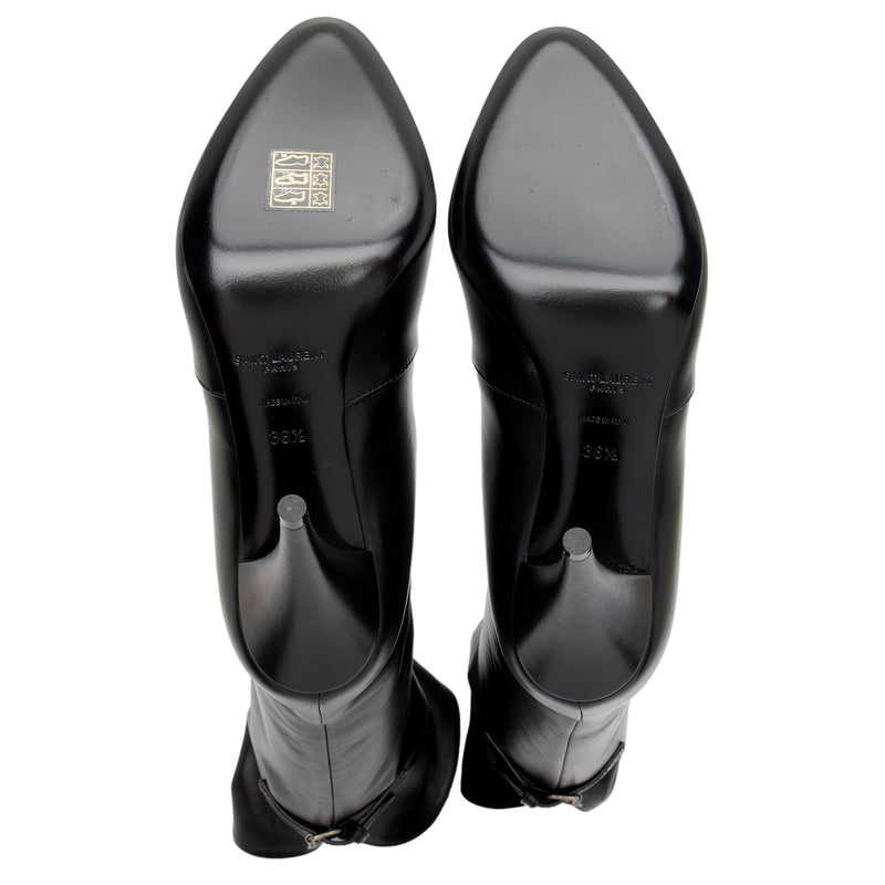 Saint Laurent Lambskin Koller Boots - Size 6.5 / 36.5 (SHF-tuOmY5)