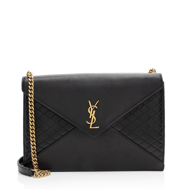 Fashion blogger large Saint Laurent Envelope bag