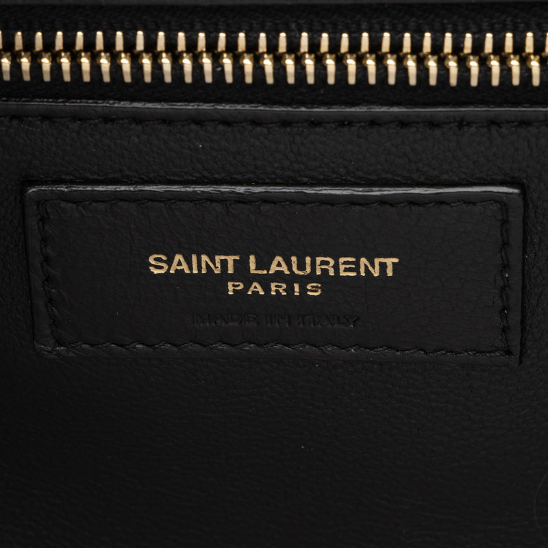 Saint Laurent Lambskin Monogram Gaby Chain Envelope Bag (SHF-KQUxzQ)