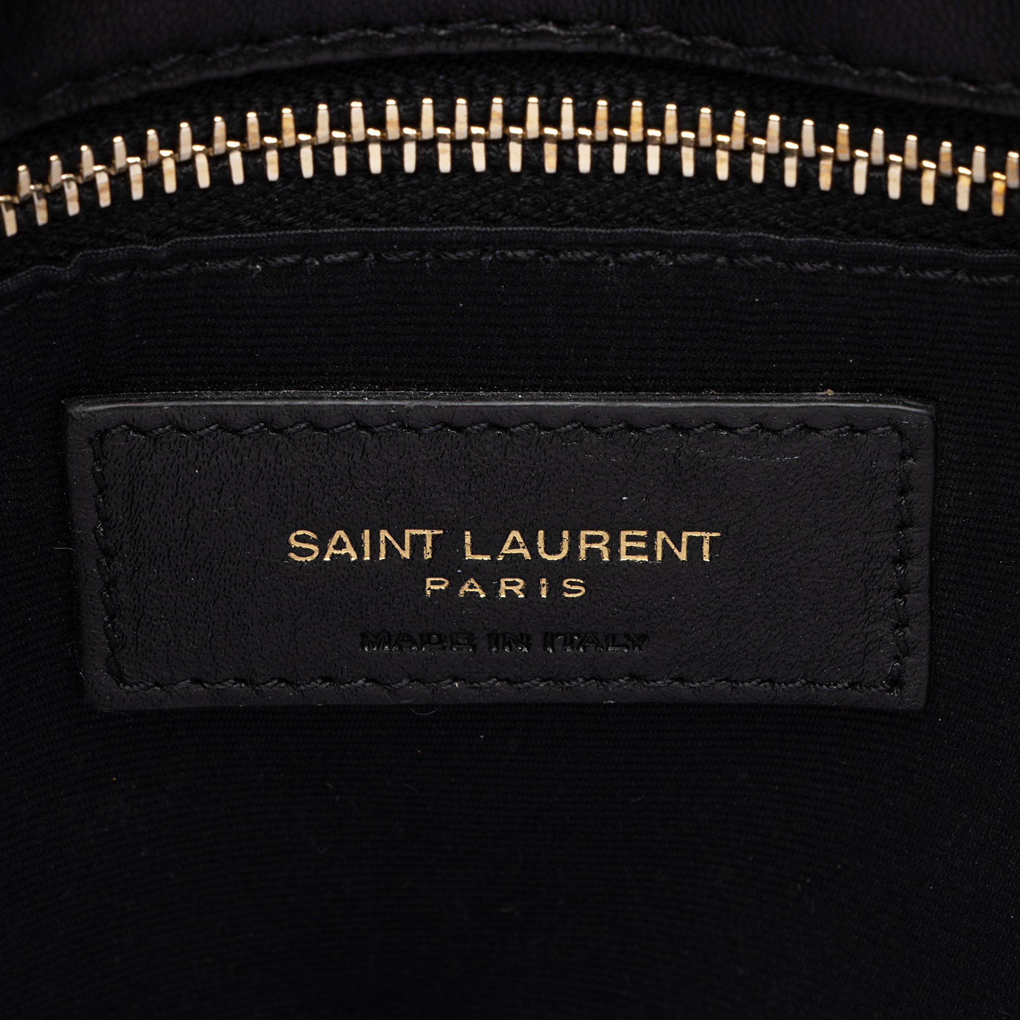 Saint Laurent Lambskin Monogram Puffer LouLou Medium Shoulder Bag (SHF-A0xwhw)