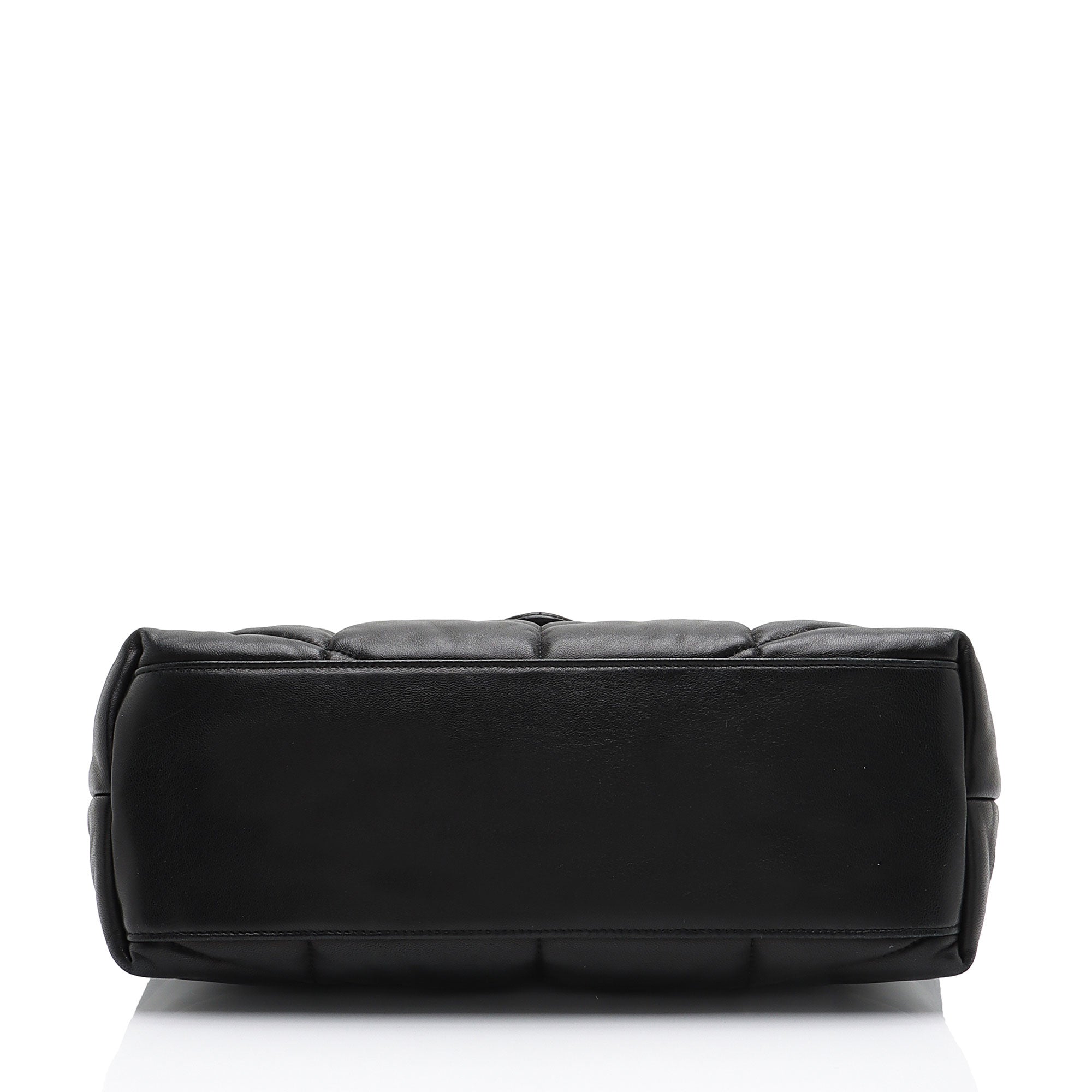 Saint Laurent Lambskin Monogram Puffer LouLou Medium Shoulder Bag