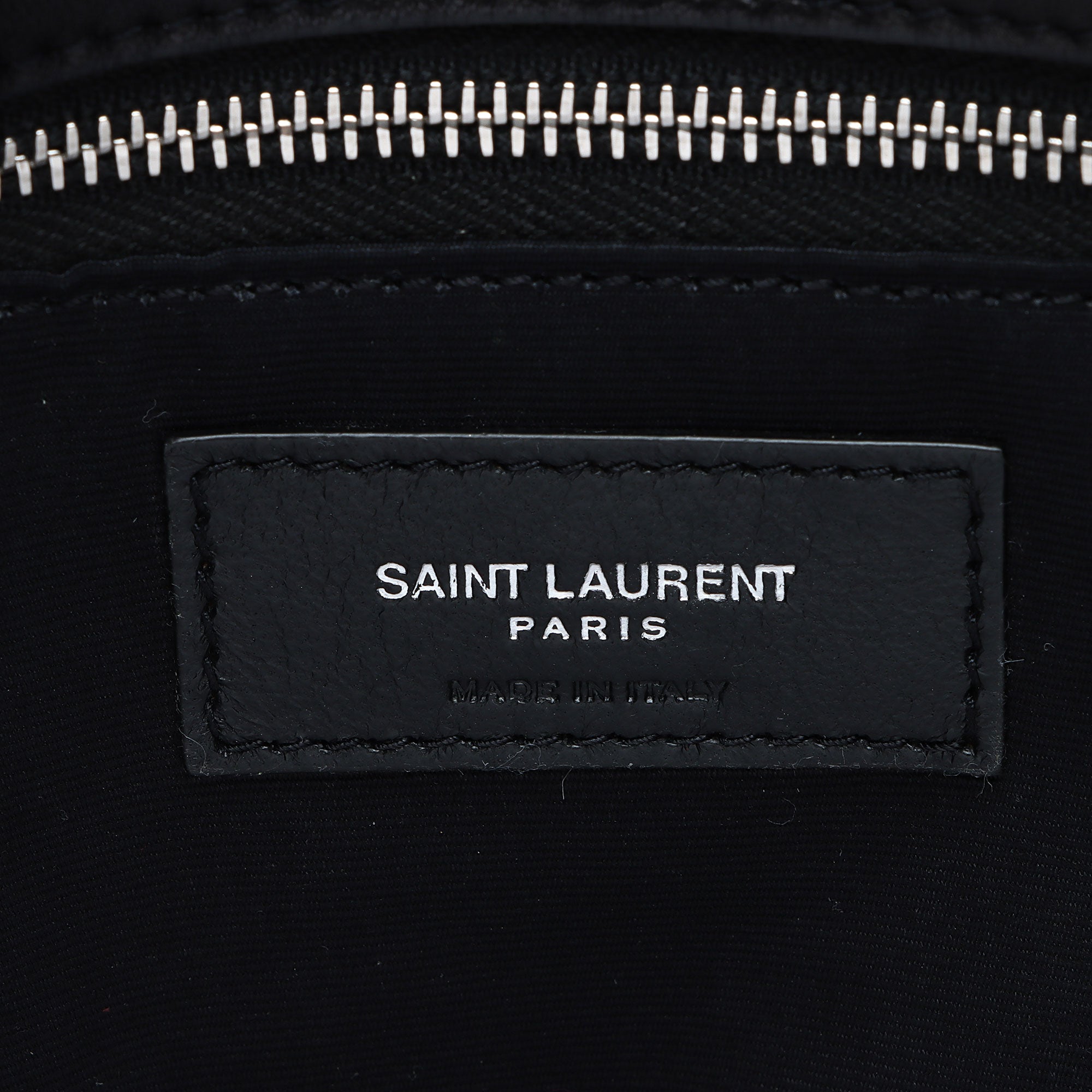 Saint Laurent Lambskin Monogram Puffer LouLou Medium Shoulder Bag