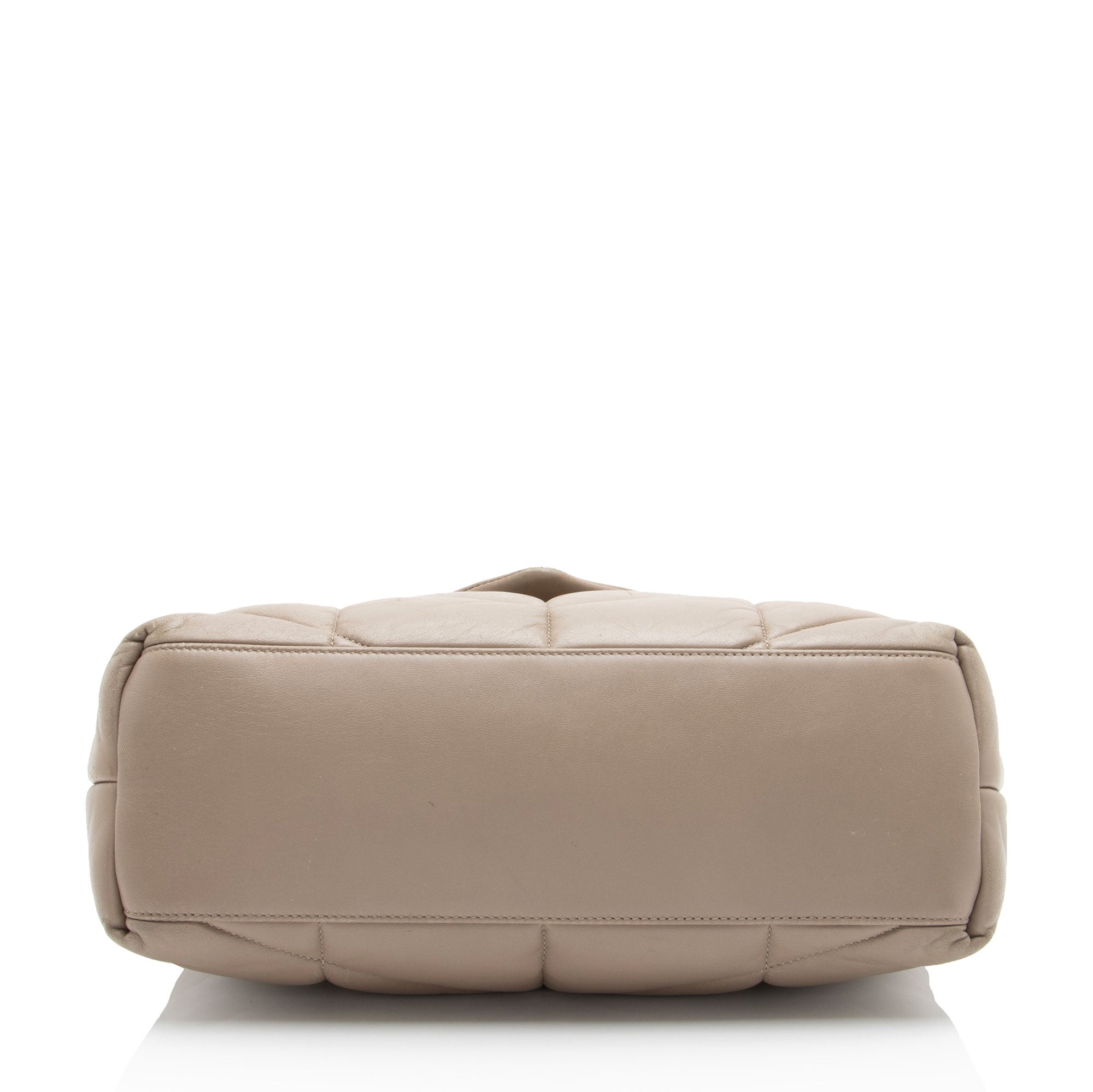 Saint Laurent Lambskin Monogram Puffer LouLou Medium Shoulder Bag