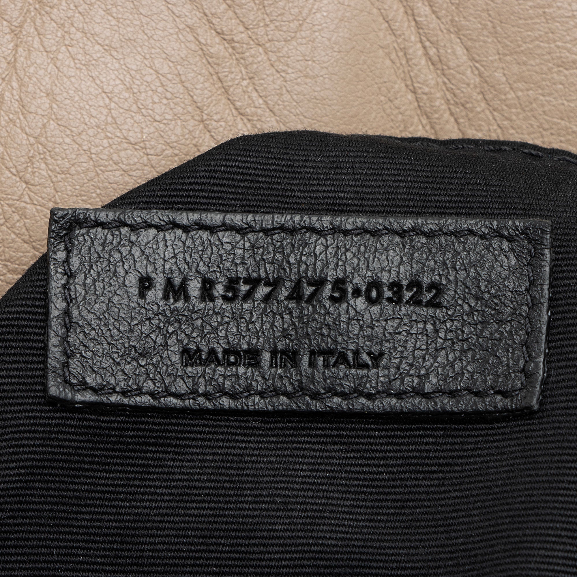 Saint Laurent Lambskin Monogram Puffer LouLou Medium Shoulder Bag