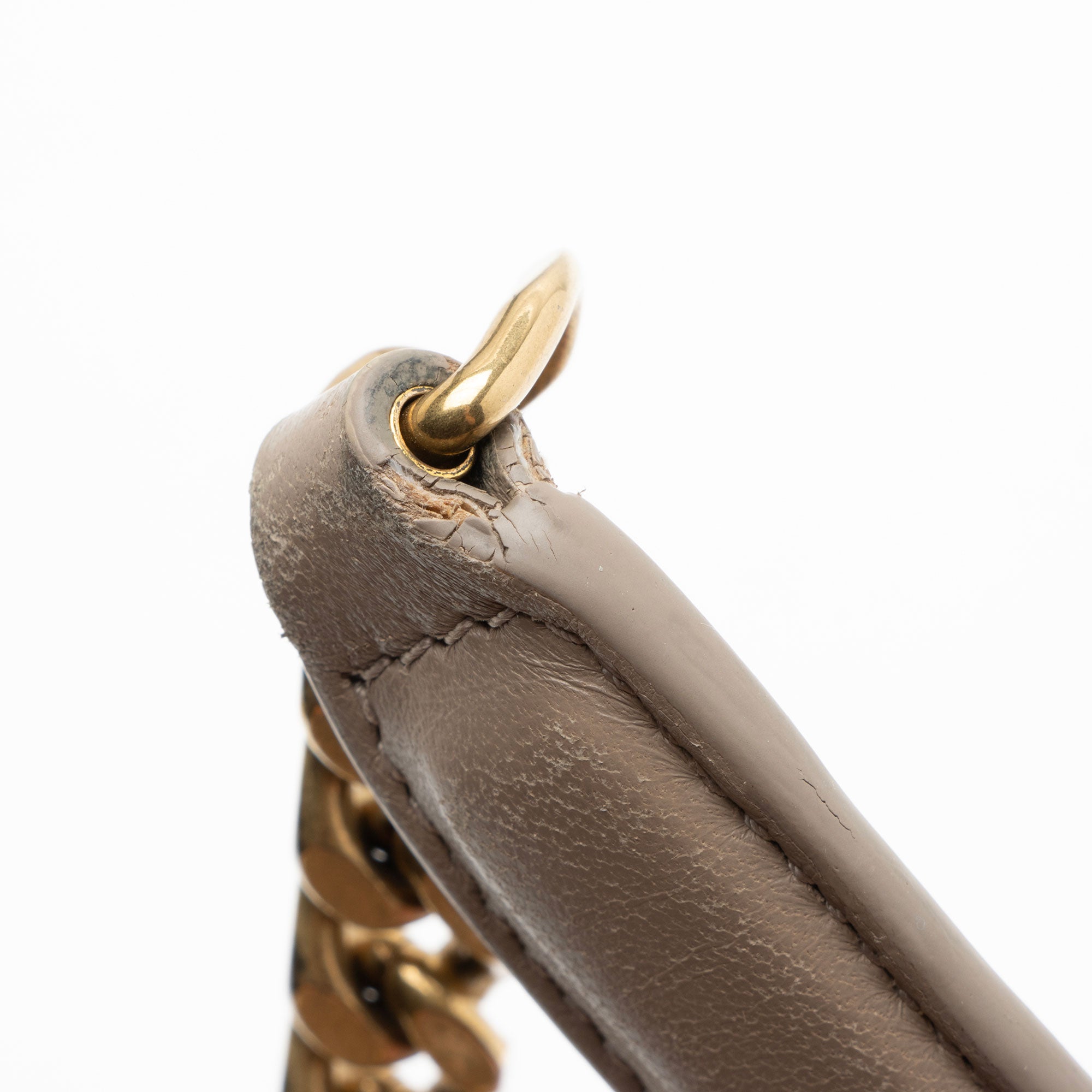 Saint Laurent Lambskin Monogram Puffer LouLou Medium Shoulder Bag