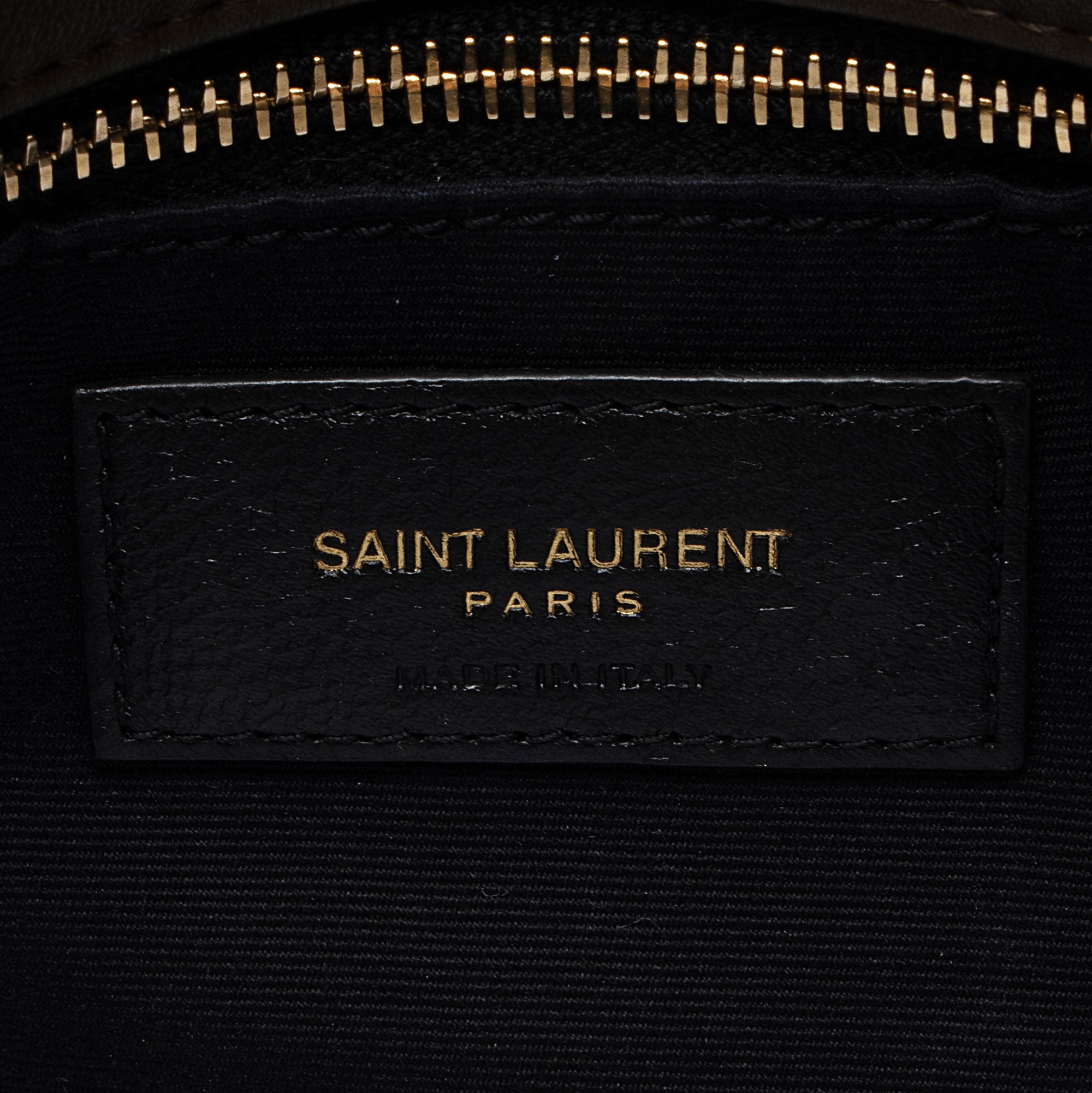 Saint Laurent Lambskin Monogram Puffer LouLou Small Shoulder Bag