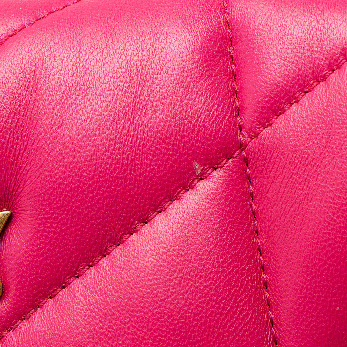 Saint Laurent Lambskin Monogram Puffer LouLou Toy Shoulder Bag