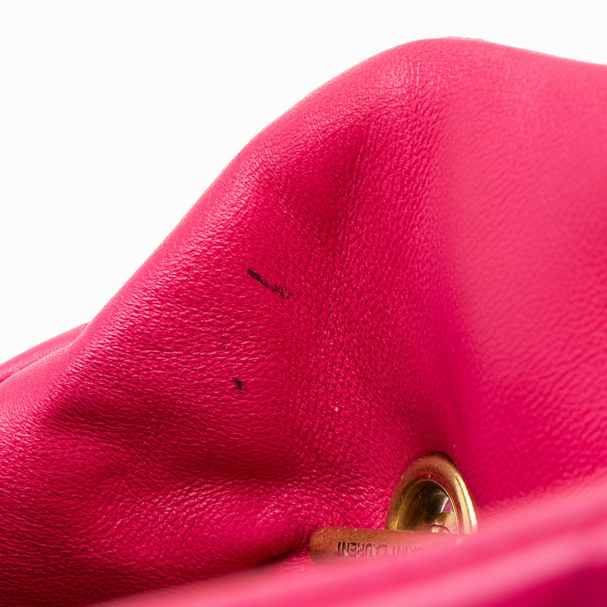 Saint Laurent Lambskin Monogram Puffer LouLou Toy Shoulder Bag