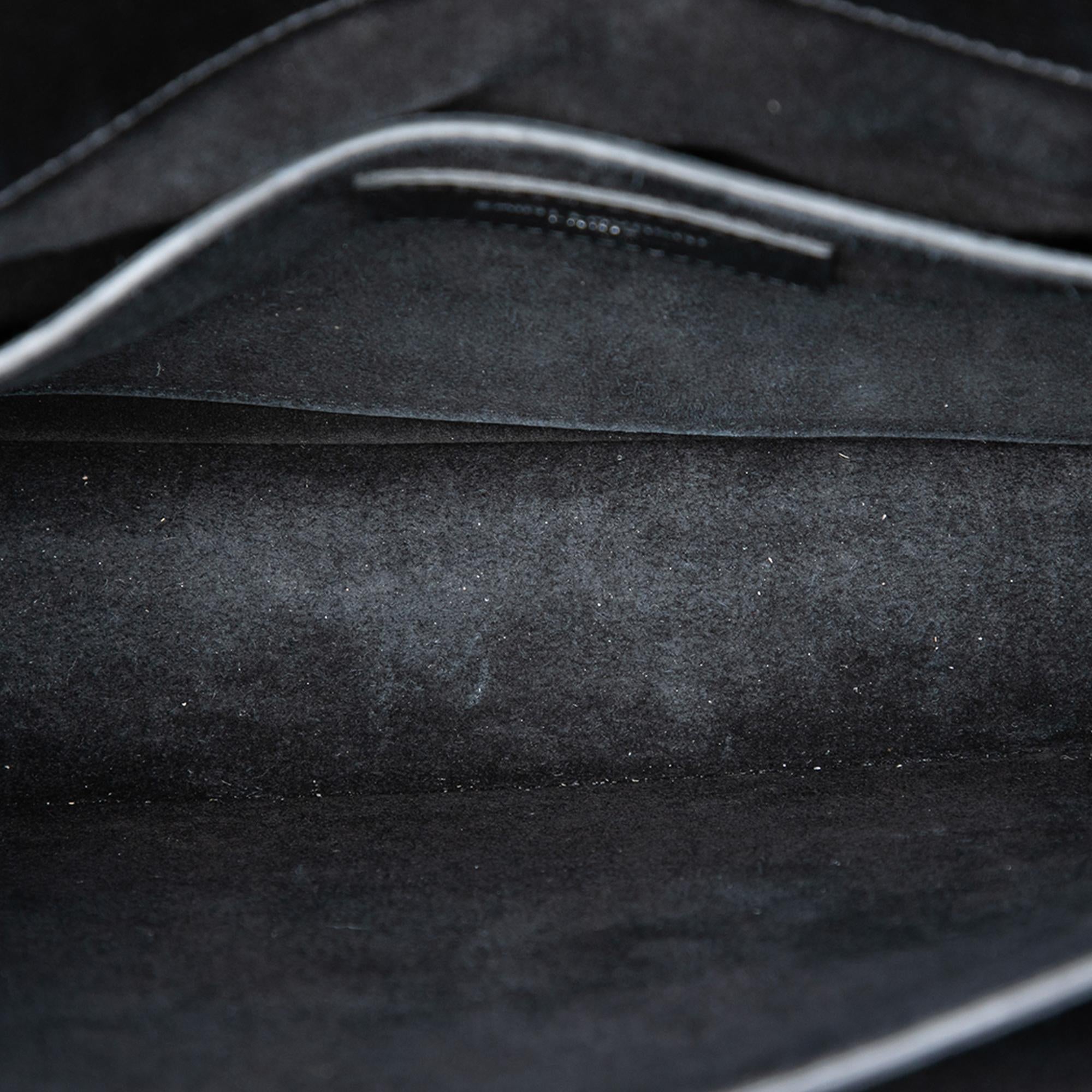 Saint Laurent Large Calfskin Monogram Sunset Crossbody