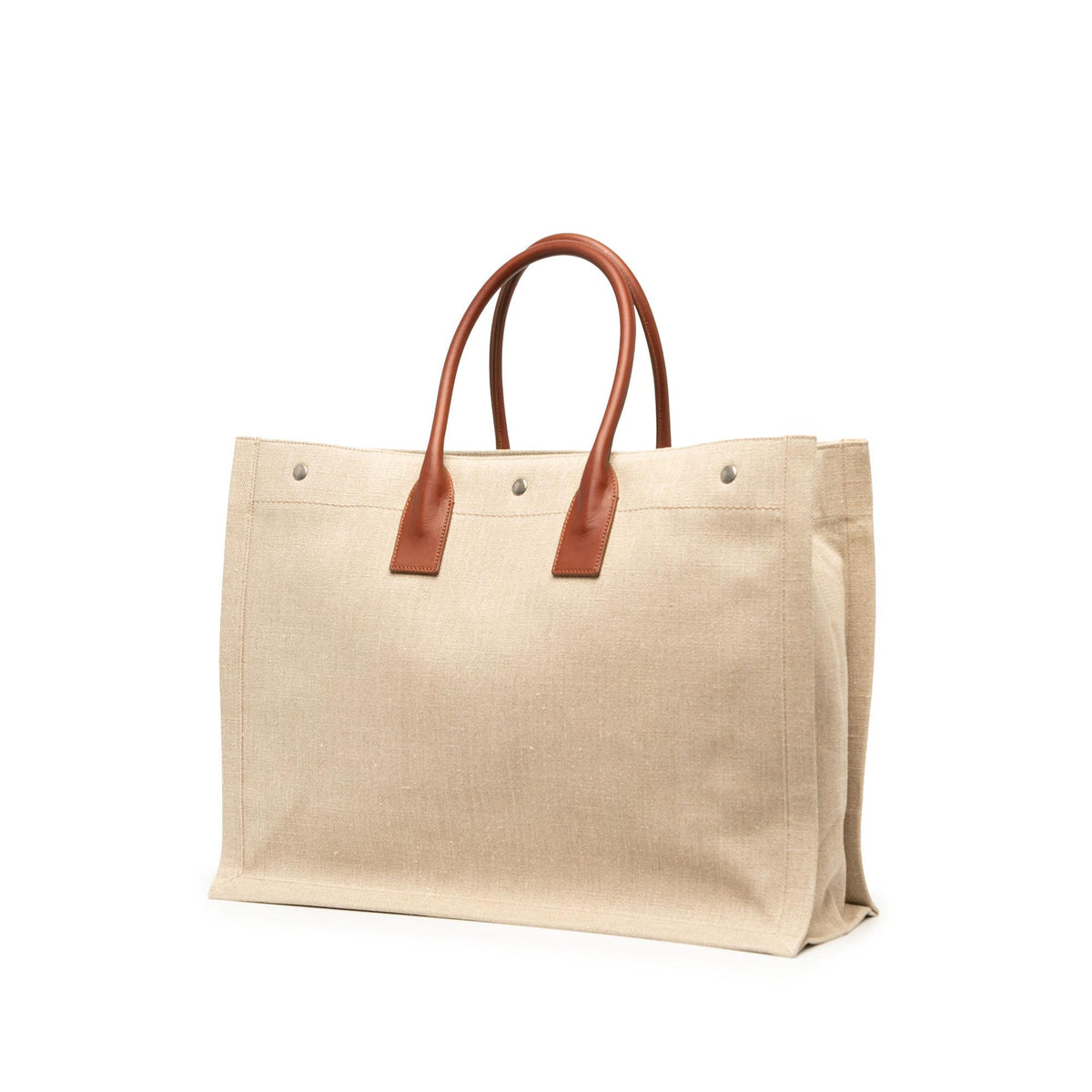 Saint Laurent Large Canvas Rive Gauche Tote