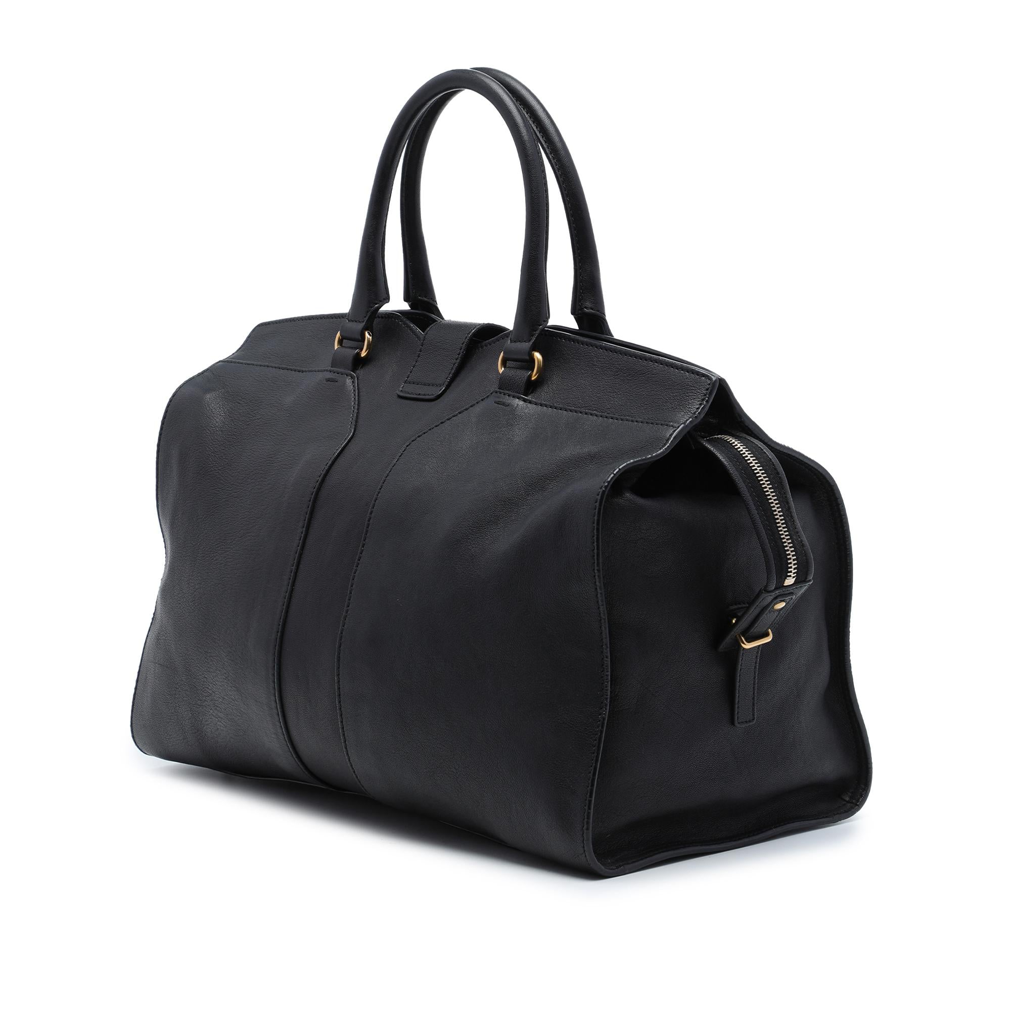 Saint Laurent Large Leather Cabas Chyc Satchel