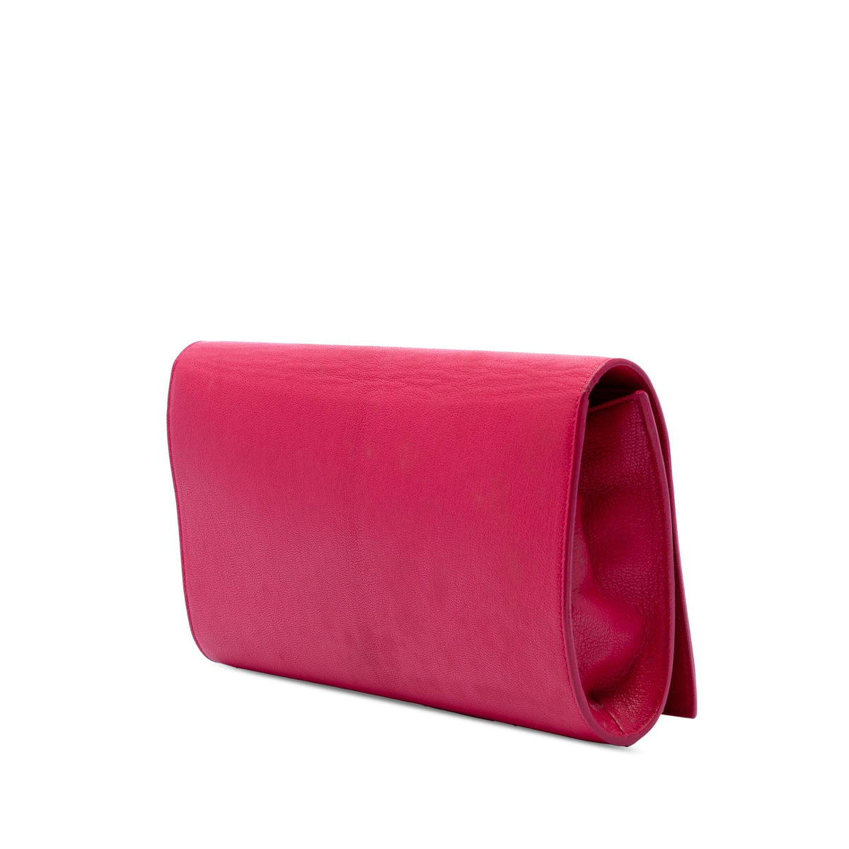 Saint Laurent Large Leather Monogram Belle De Jour Clutch