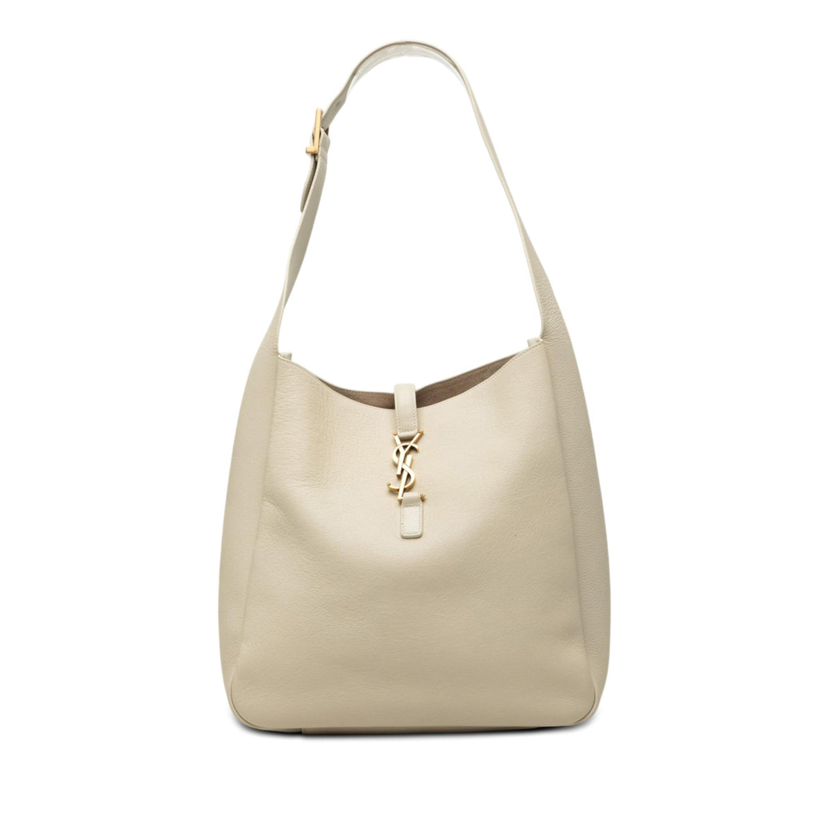 Saint Laurent Large Leather Supple Le 5 a 7 Soft Hobo
