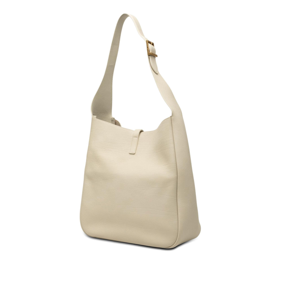 Saint Laurent Large Leather Supple Le 5 a 7 Soft Hobo