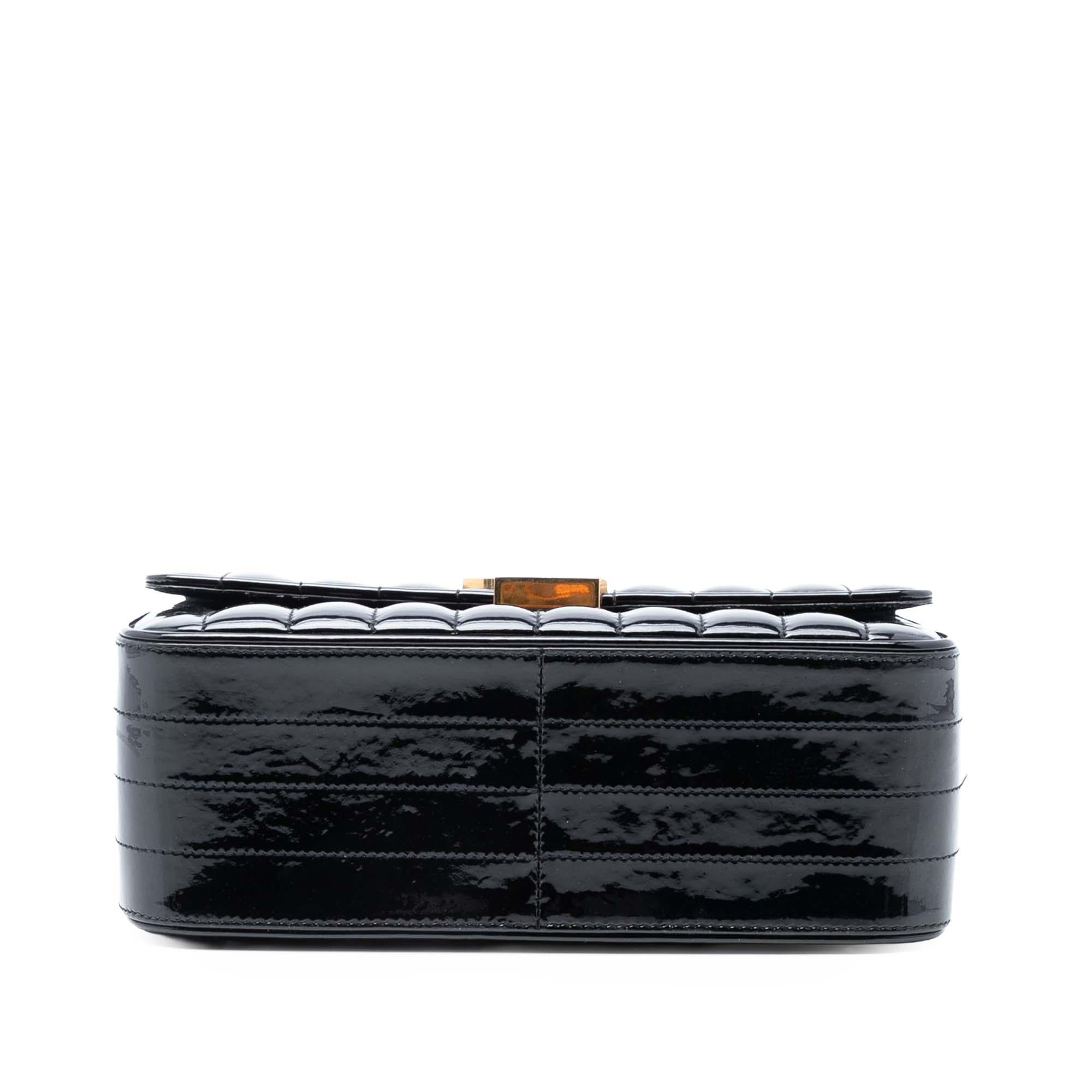 Saint Laurent Large Patent Vicky Crossbody