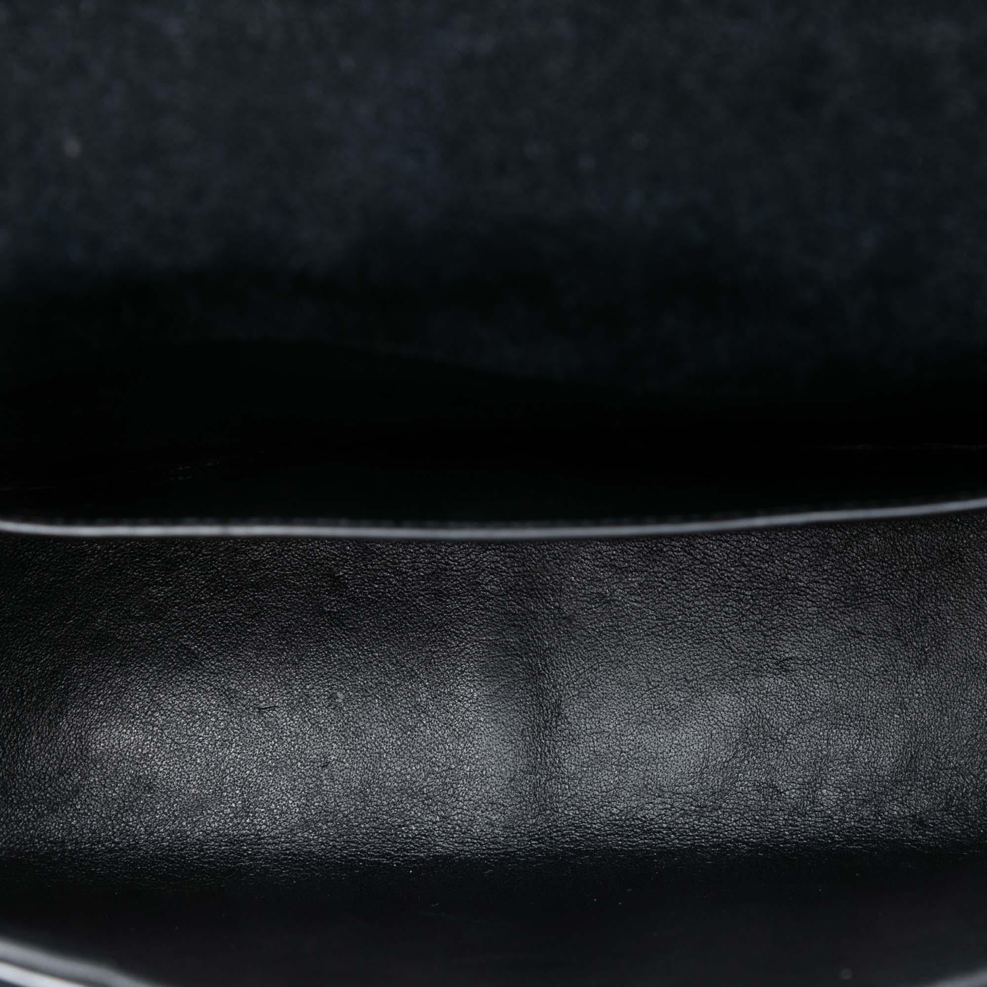 Saint Laurent Large Patent Vicky Crossbody