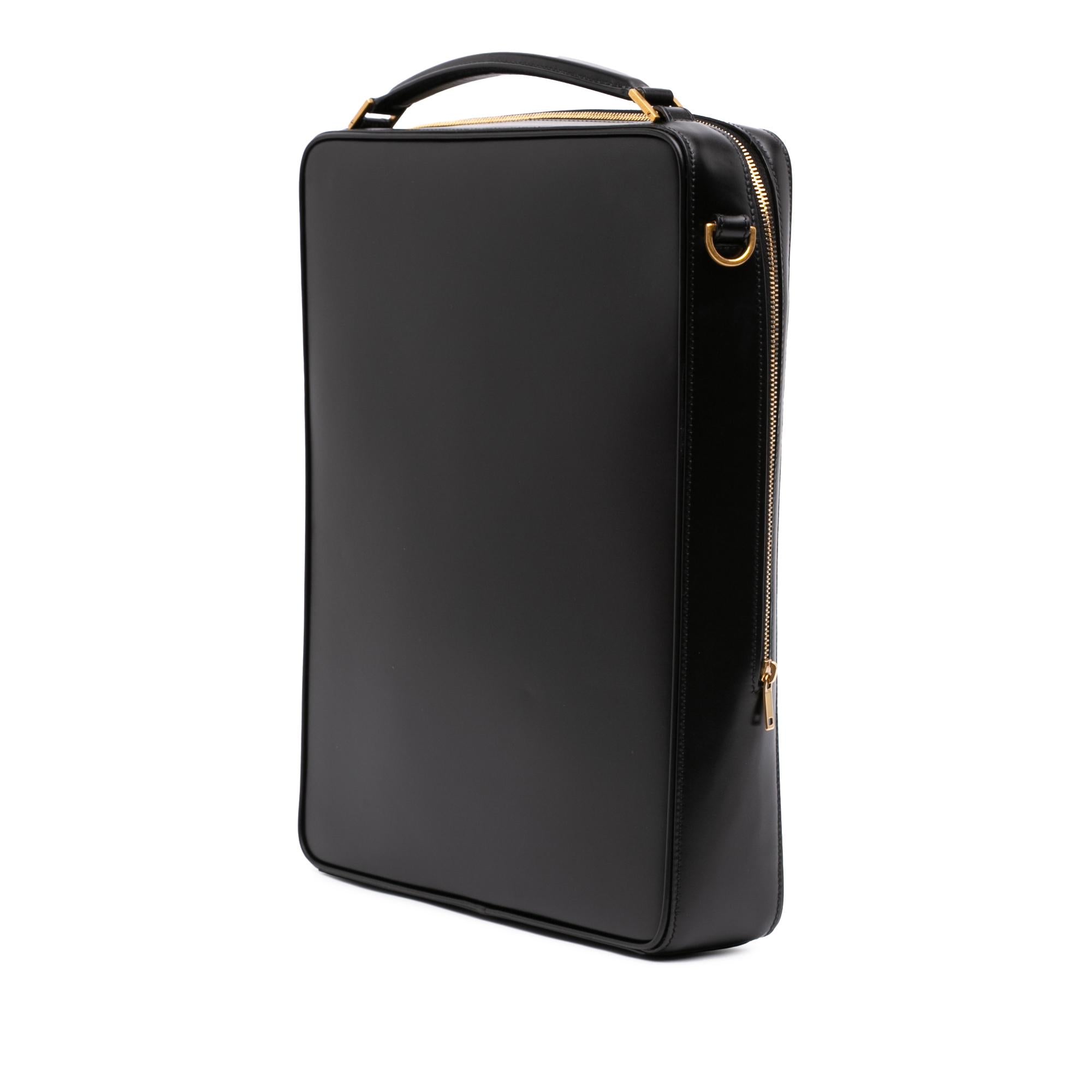 Saint Laurent Large Smooth Calfskin Case Bag