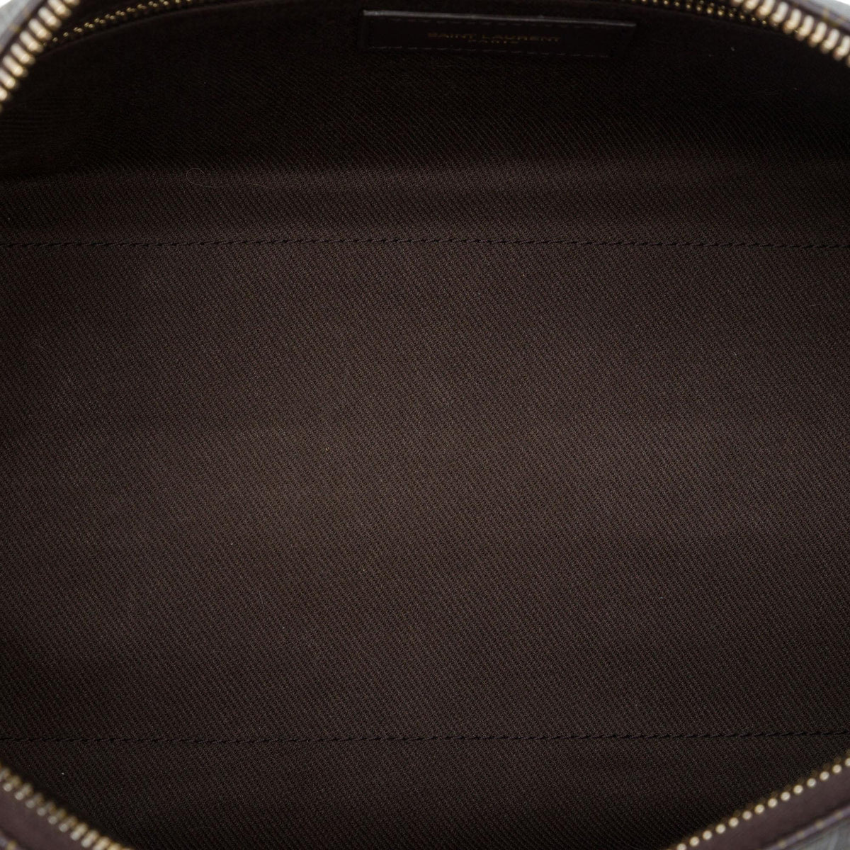 Saint Laurent Le Monogramme Coated Canvas Shoulder Bag