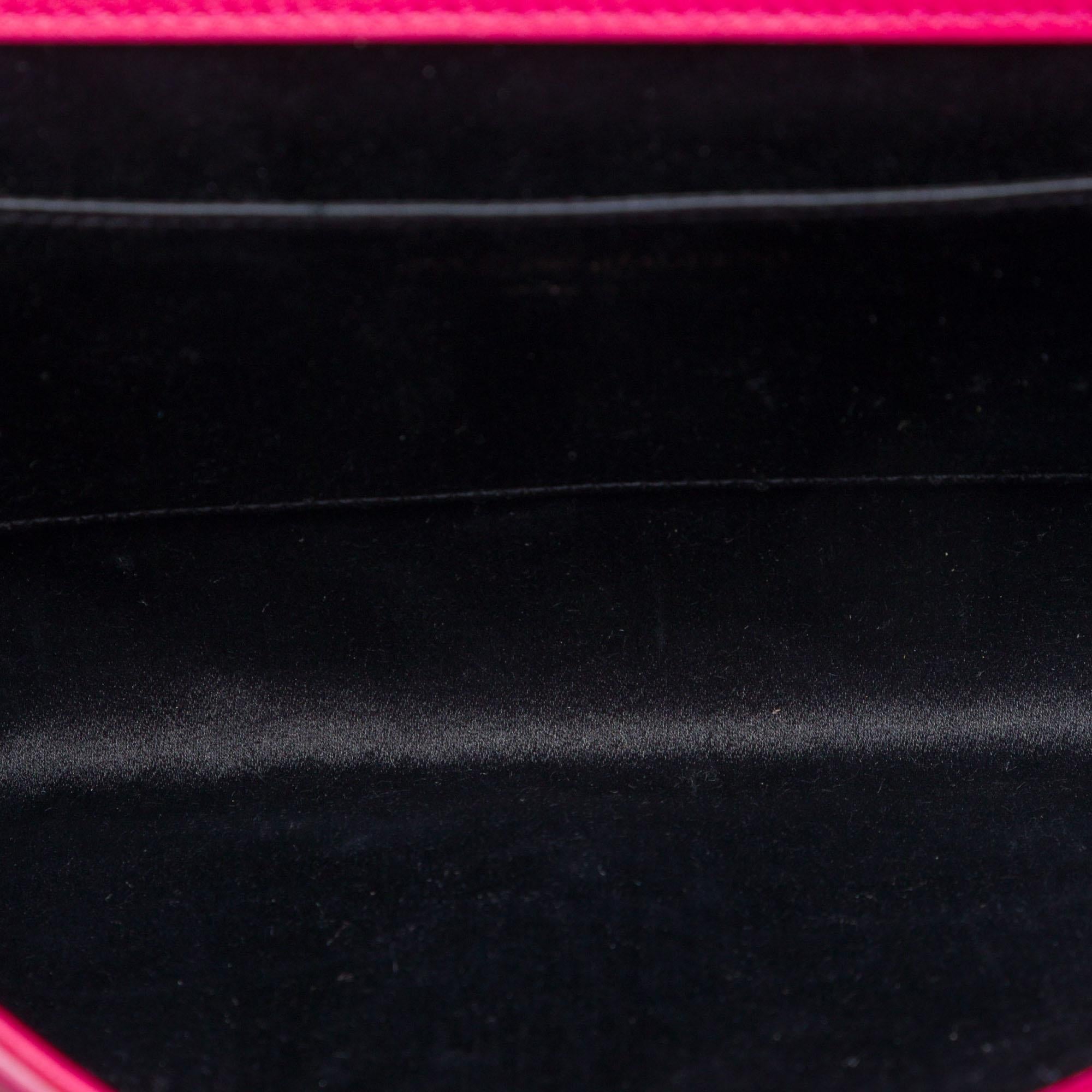 Saint Laurent Leather Belle De Jour Clutch