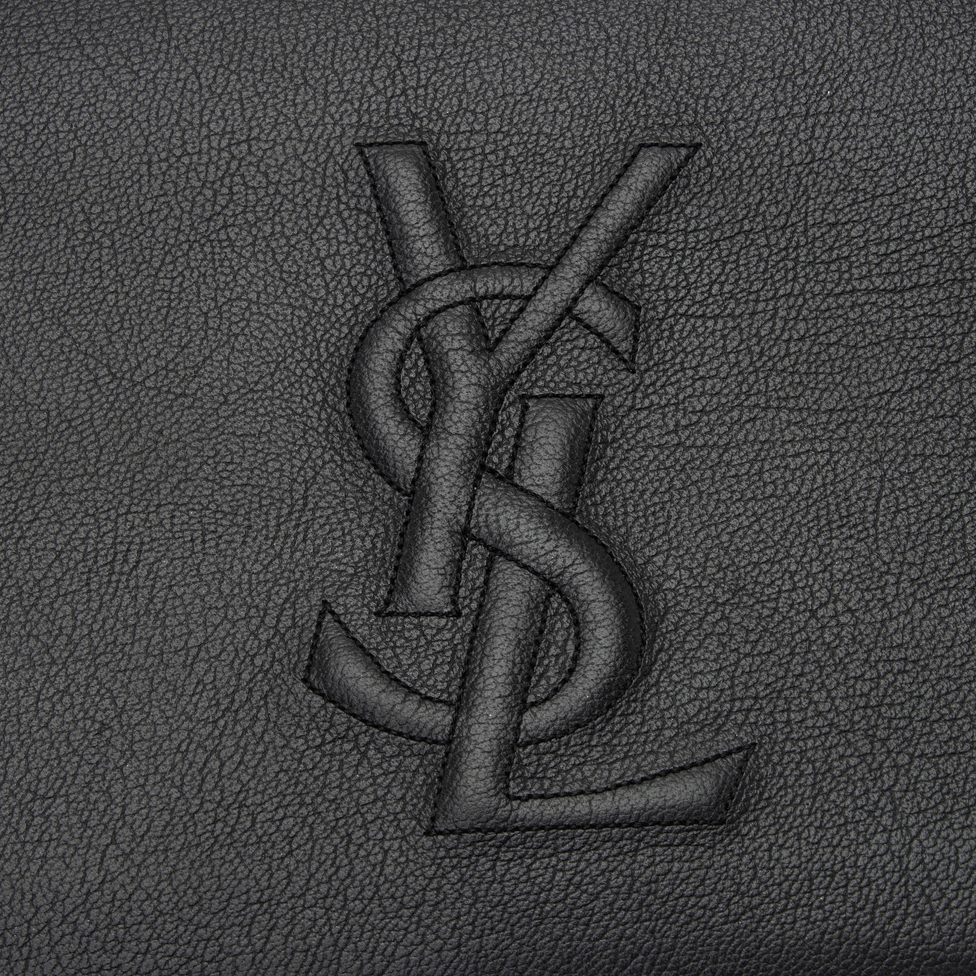 Saint Laurent Leather Belle de Jour Large Clutch (SHF-P2EMKL)