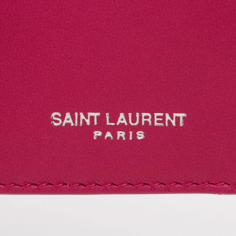 Saint Laurent Leather Card Case (SHF-GLsxeN)