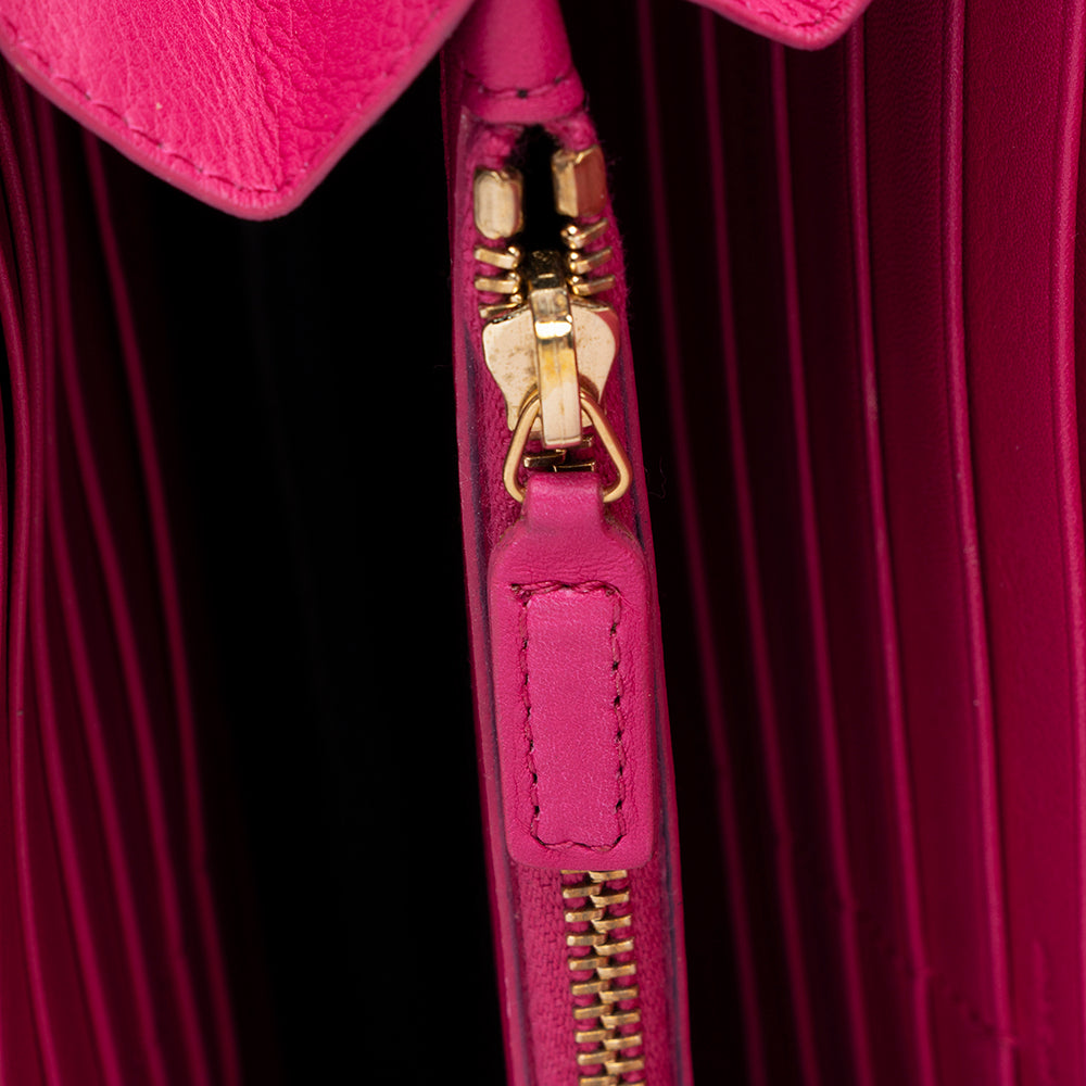 Saint Laurent Leather Chyc Wallet on Chain Bag (SHF-14214)