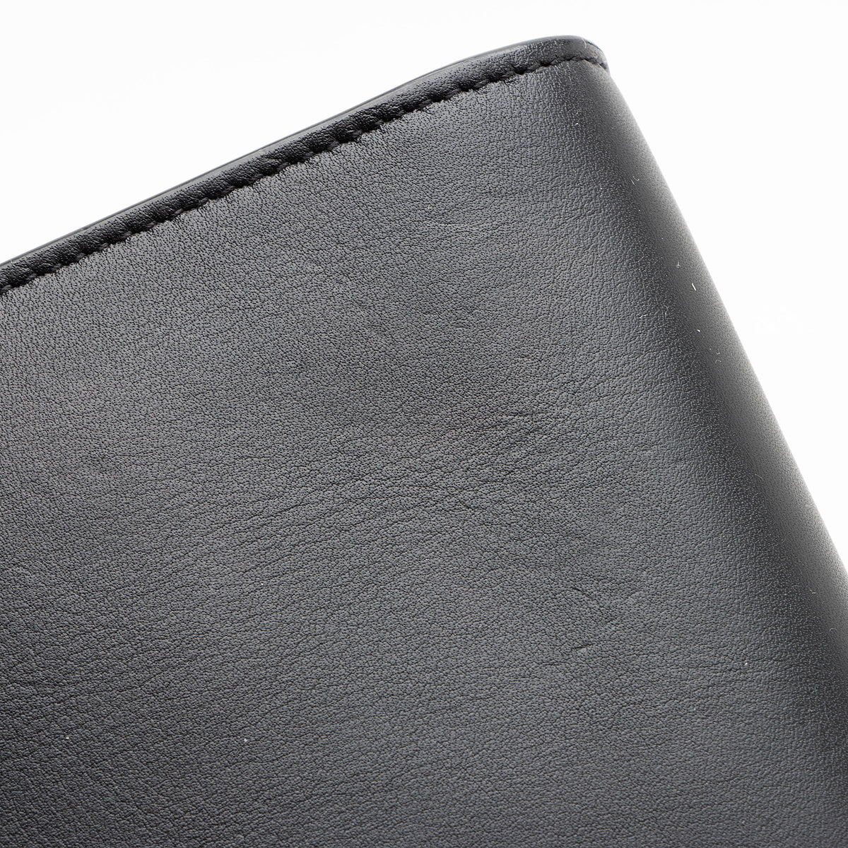 Saint Laurent Leather Classic Y Chain Wallet