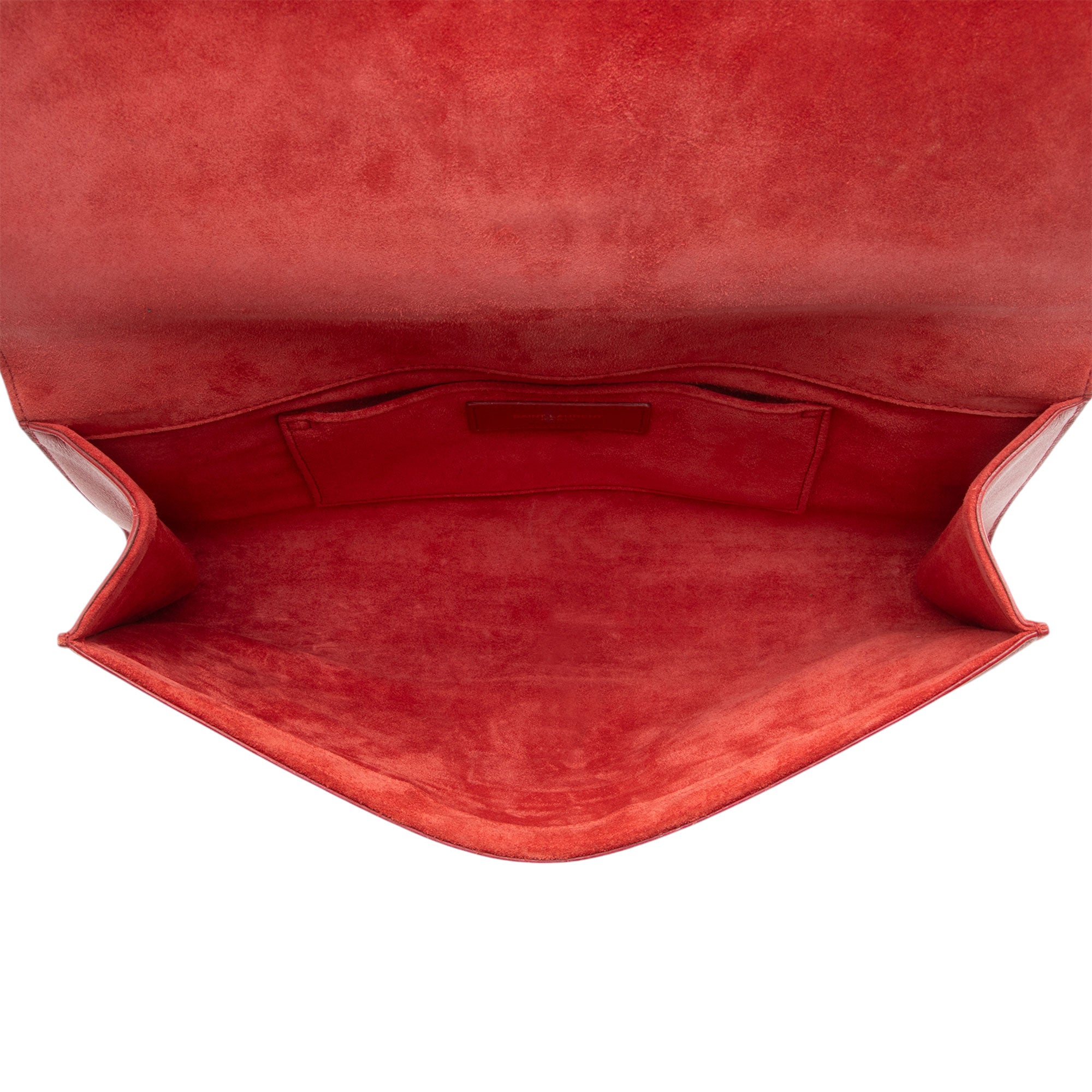 Saint Laurent Leather Classic Y Clutch