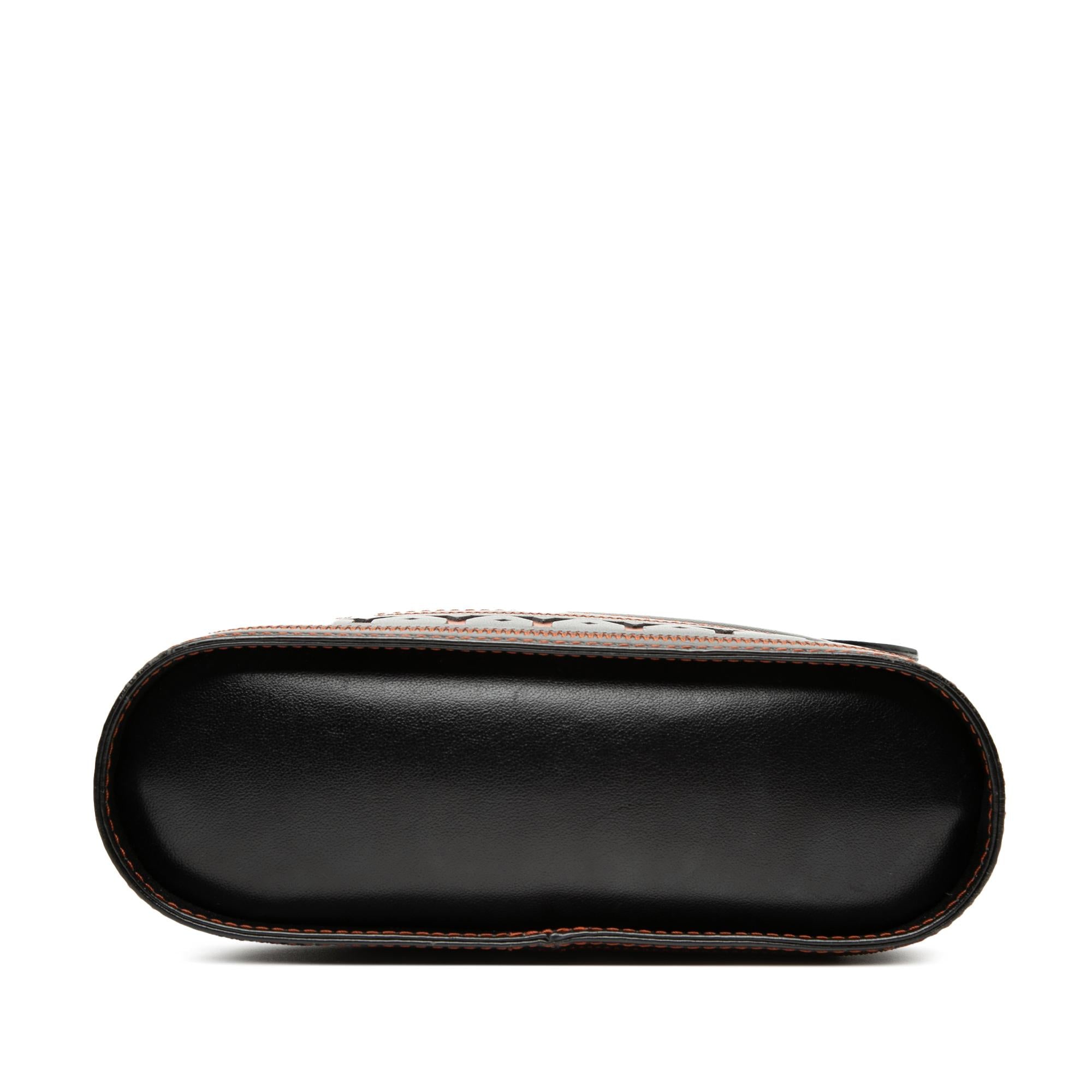 Saint Laurent Leather Cutout Crossbody