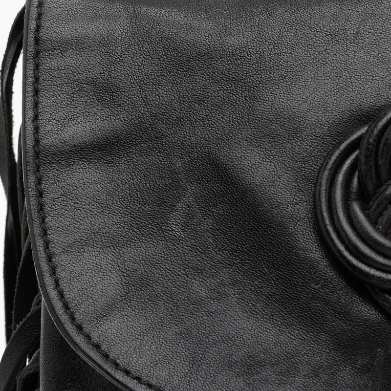 Saint Laurent Leather Fringe Anita Crossbody Bag (SHF-zM6EOQ)
