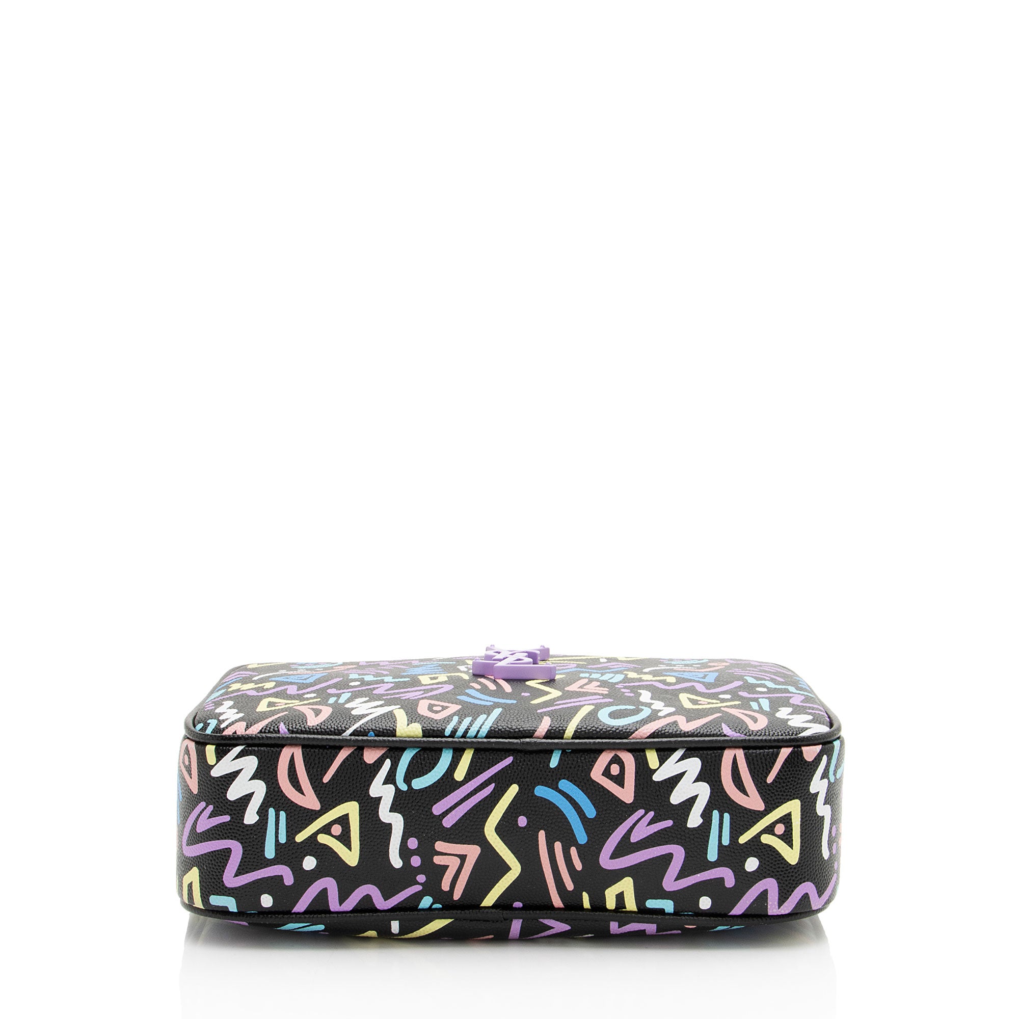 Saint Laurent Leather Graffiti Lou Camera Bag