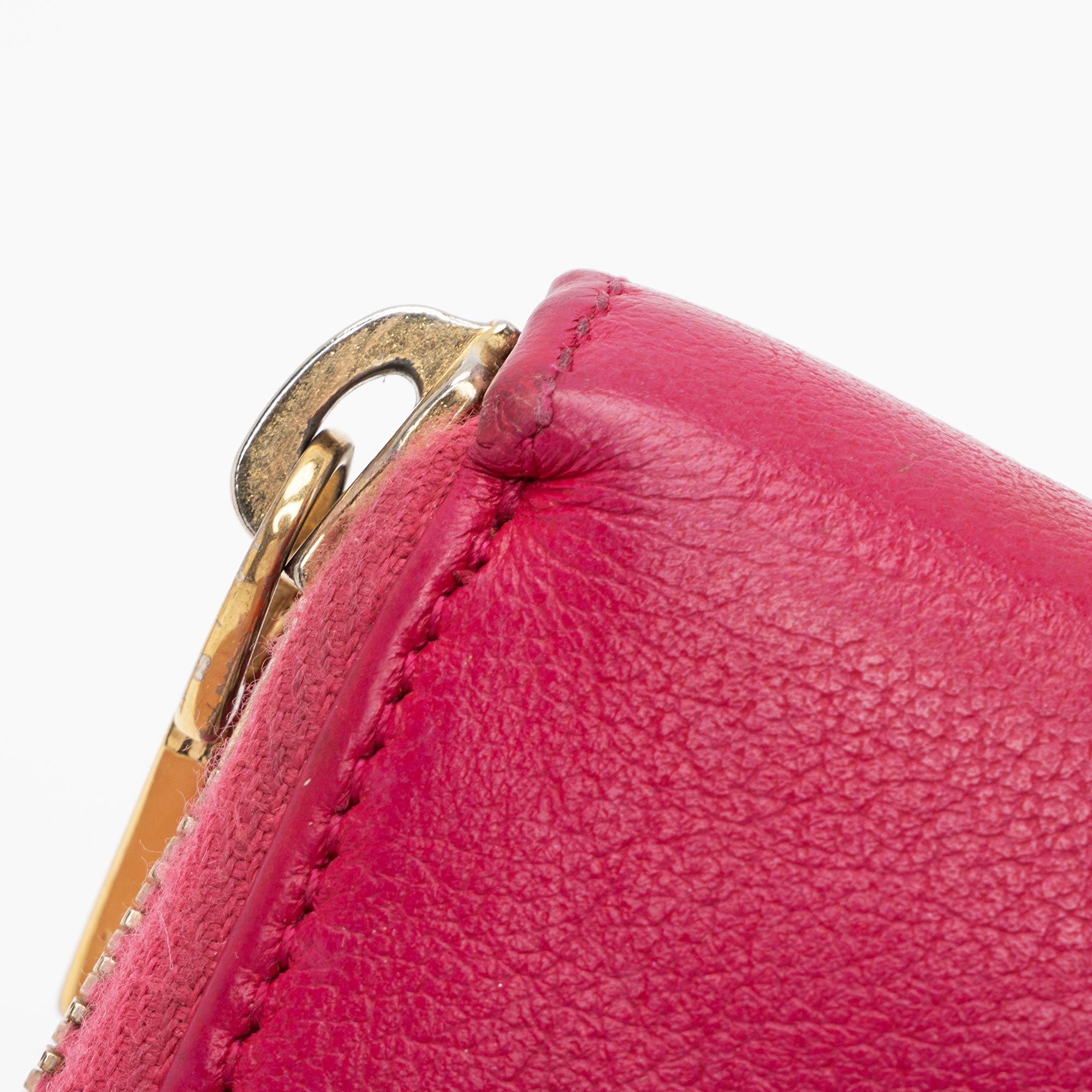 Saint Laurent Leather Monogram Belle du Jour Zip Around Wallet (SHF-agqKCo)