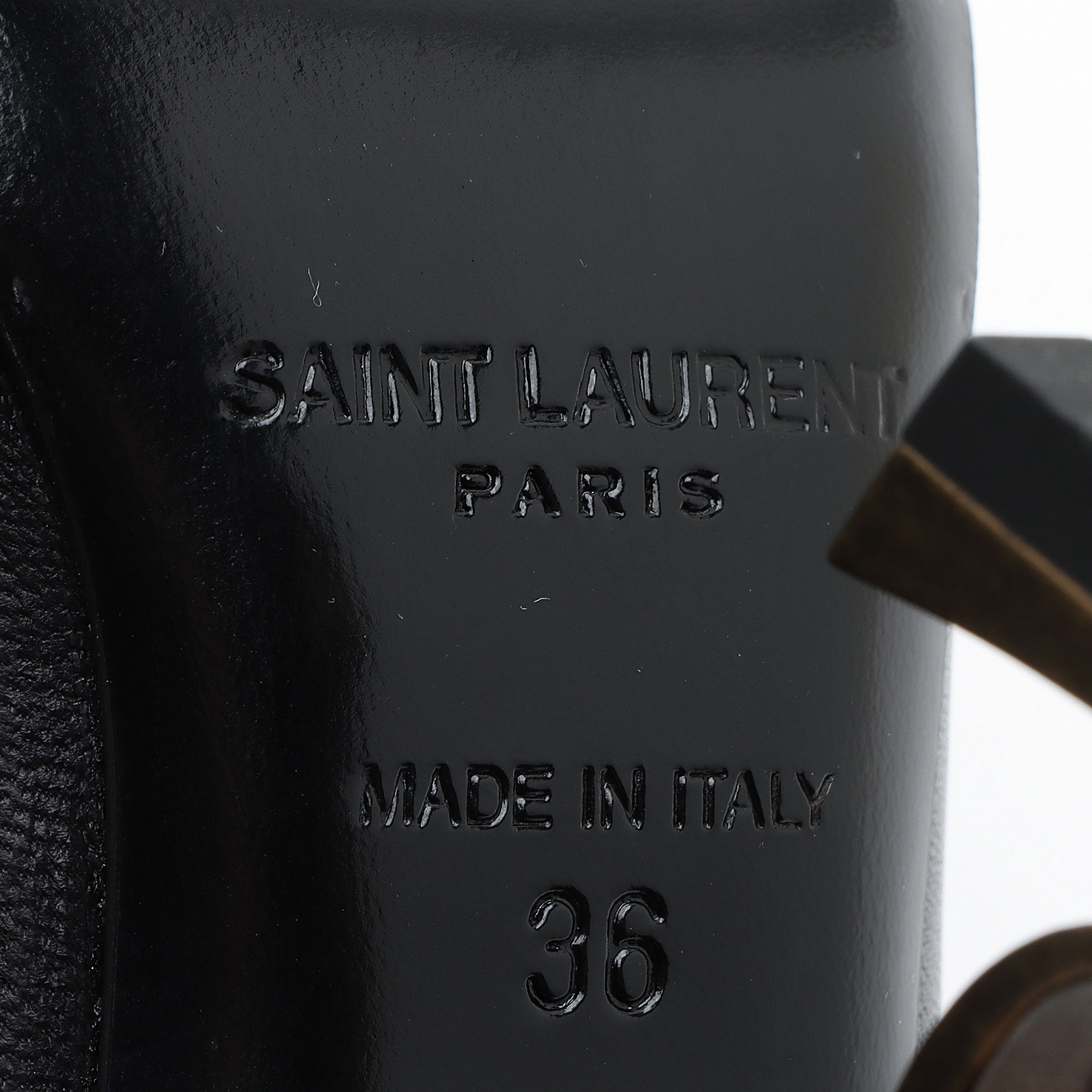 Saint Laurent Leather Opyum Pumps - Size 6 / 36